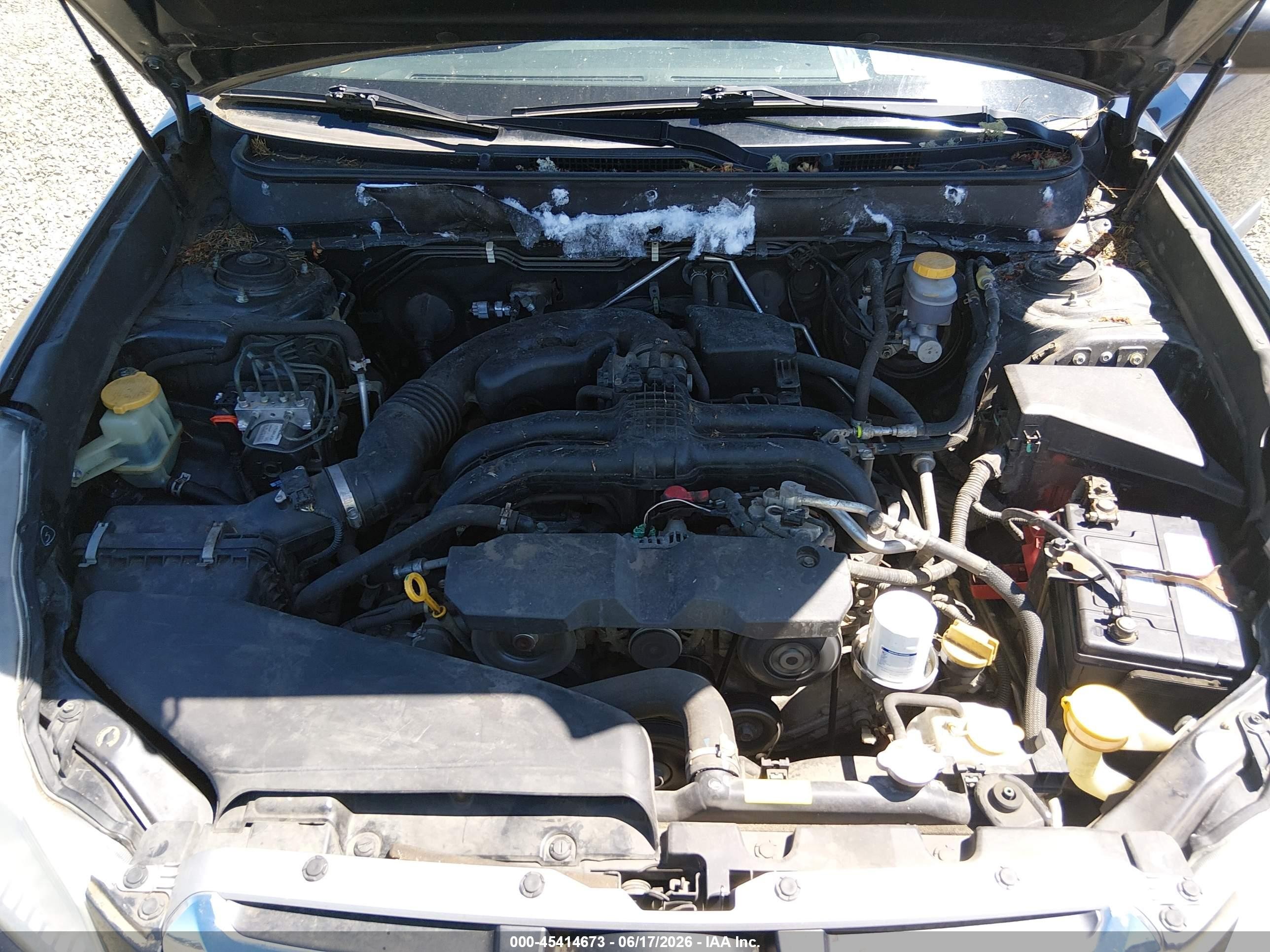 2013 Subaru Outback 2.5i Gray vin: 4S4BRBAC2D3214667