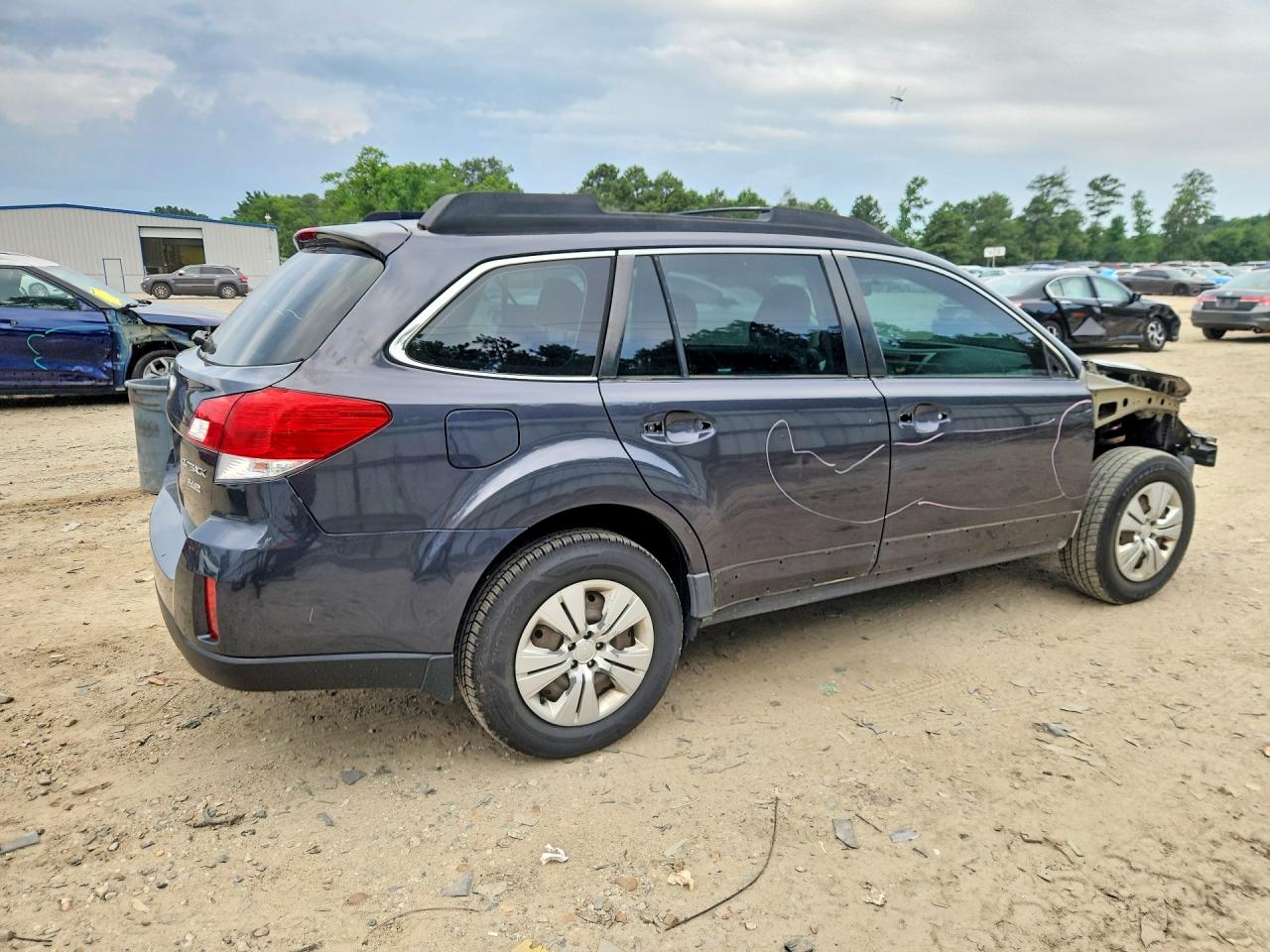 2013 Subaru Outback 2.5i Серый vin: 4S4BRBAC2D3270348