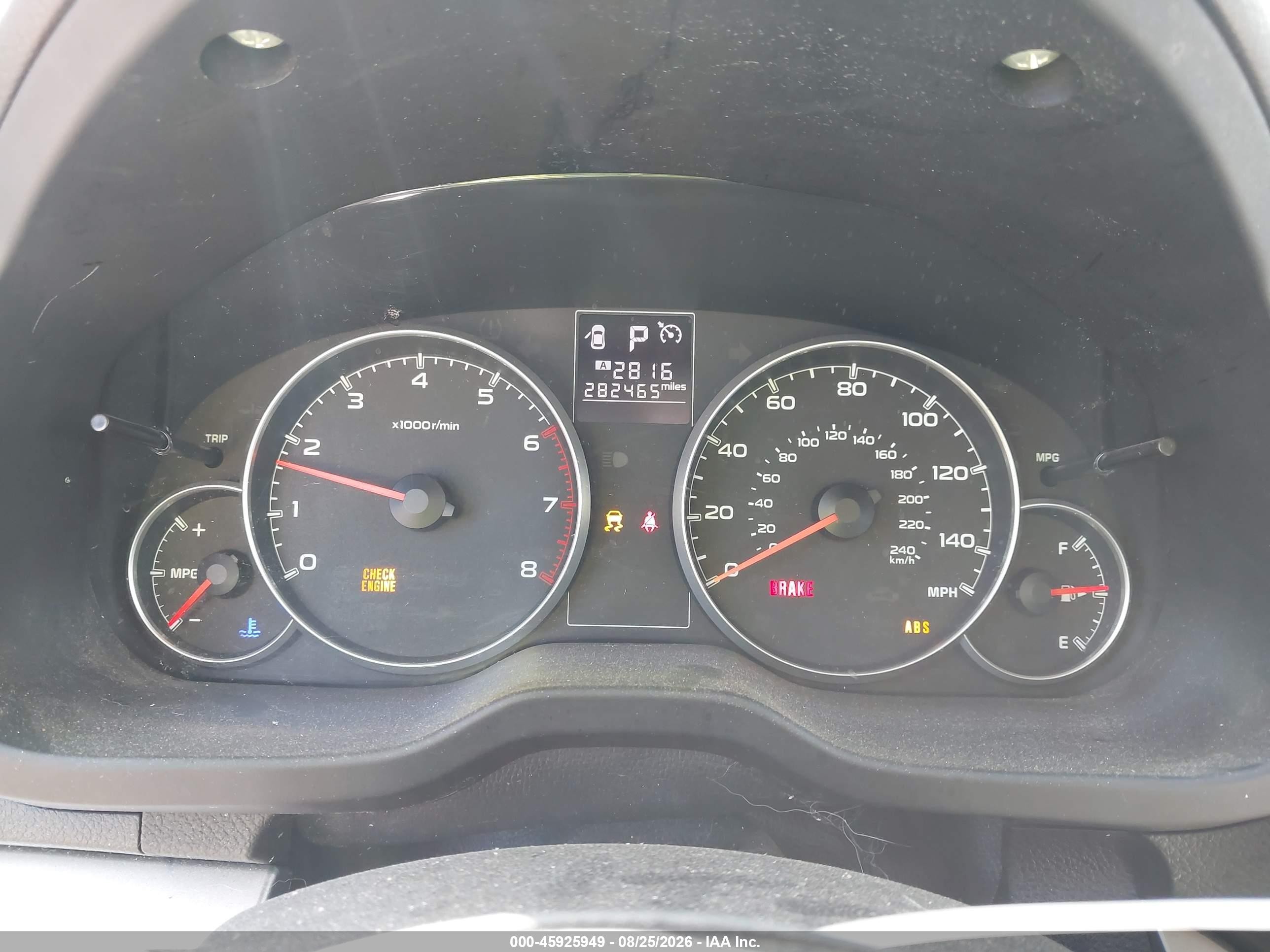 2014 Subaru Outback 2.5i Gold vin: 4S4BRBAC2E3232457