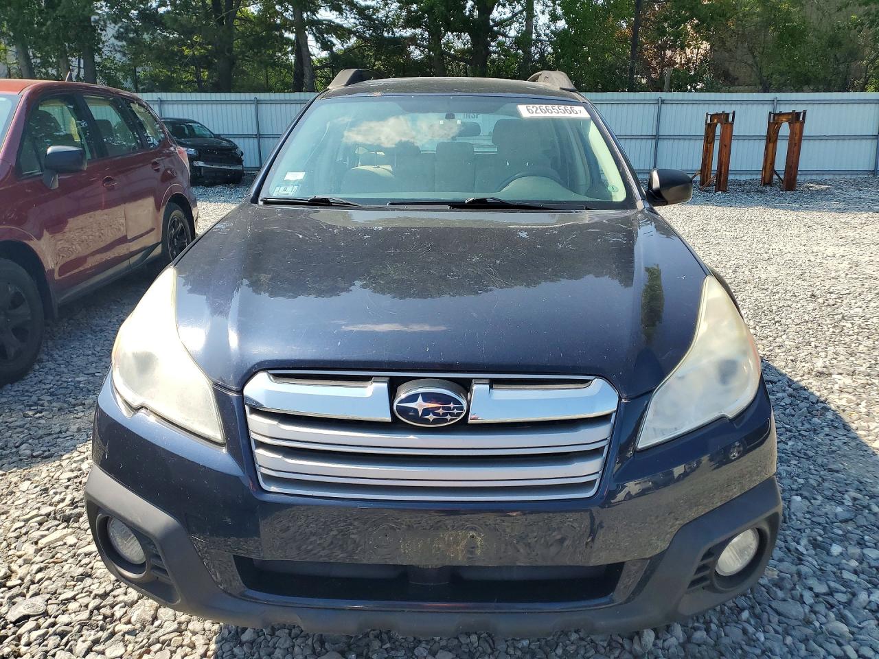 2014 Subaru Outback 2.5i Blue vin: 4S4BRBAC2E3279827