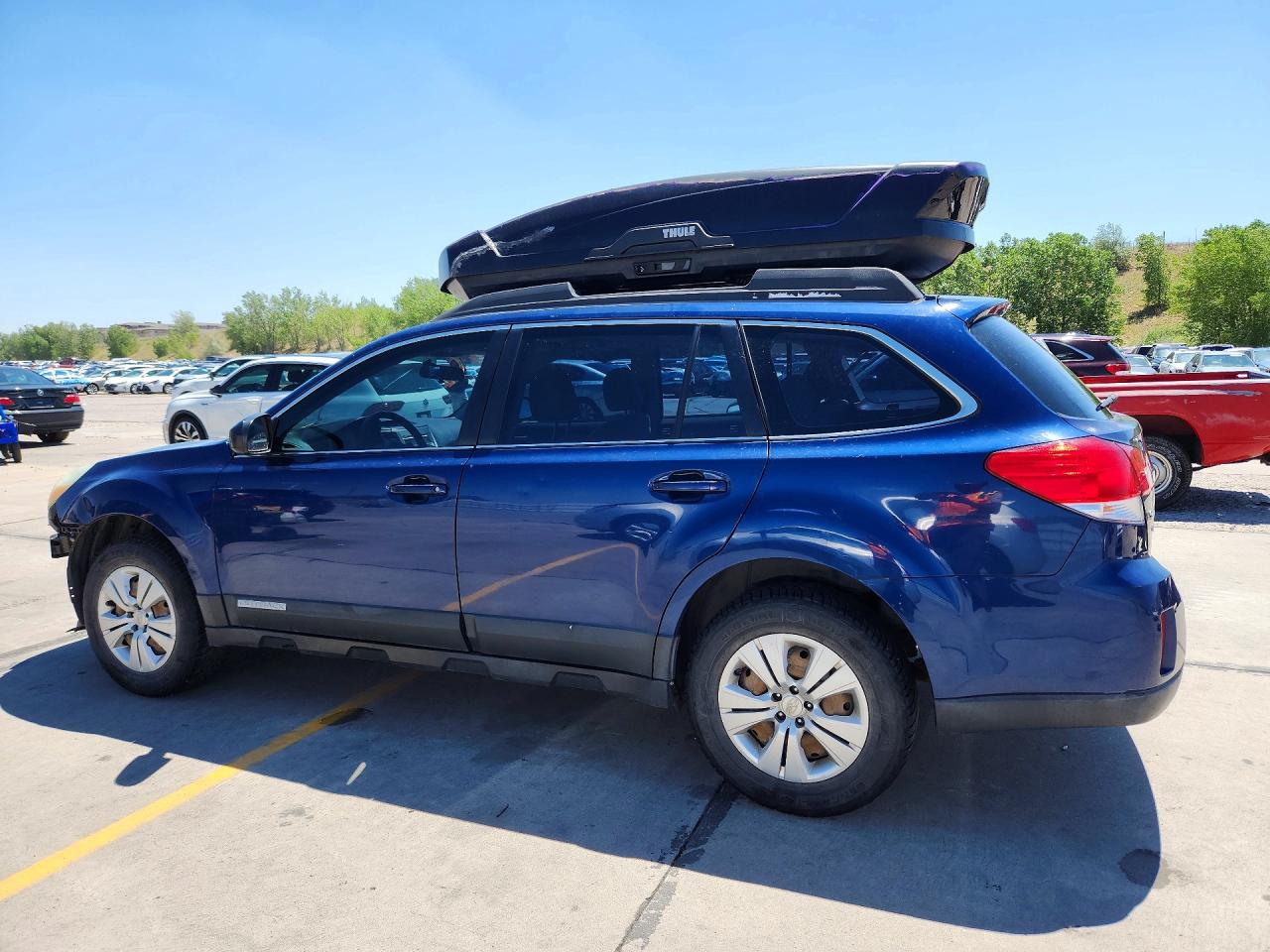 2011 Subaru Outback 2.5i Blue vin: 4S4BRBAC3B1312051