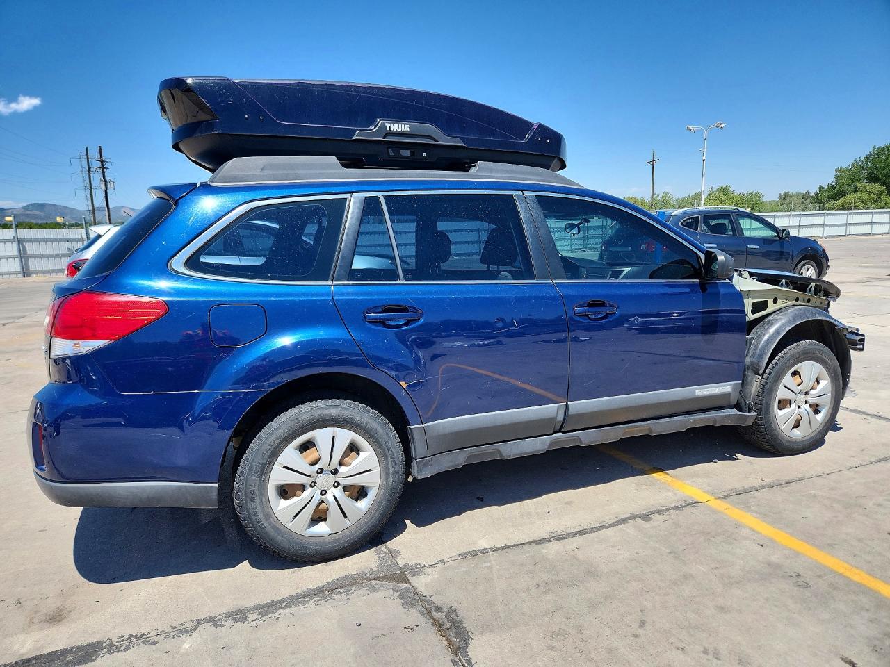 2011 Subaru Outback 2.5i Blue vin: 4S4BRBAC3B1312051