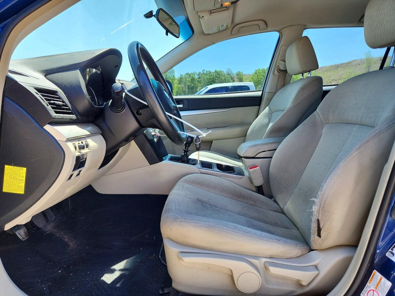 2011 Subaru Outback 2.5i Blue vin: 4S4BRBAC3B1312051