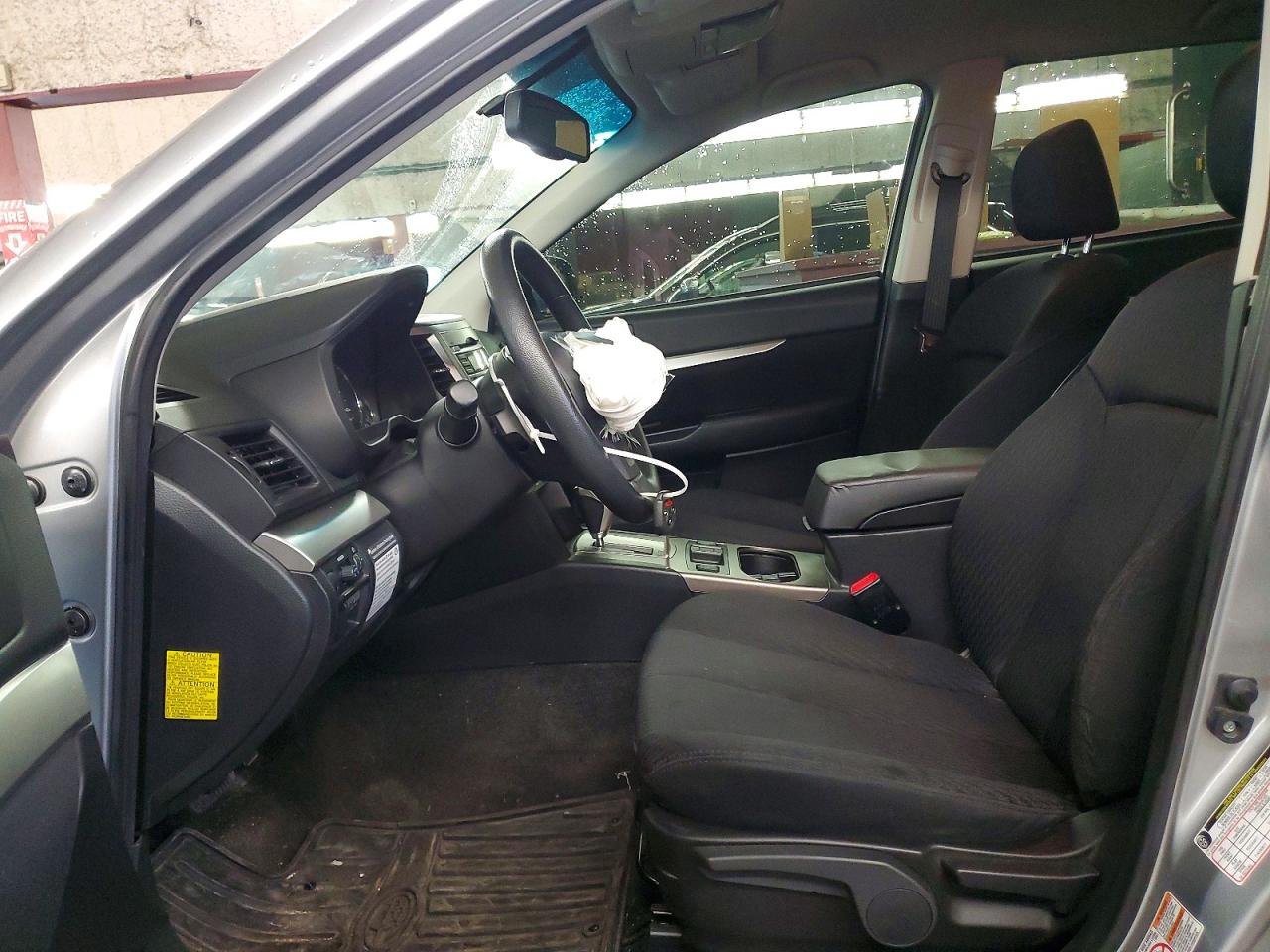 2012 Subaru Outback 2.5i Silver vin: 4S4BRBAC3C3214370