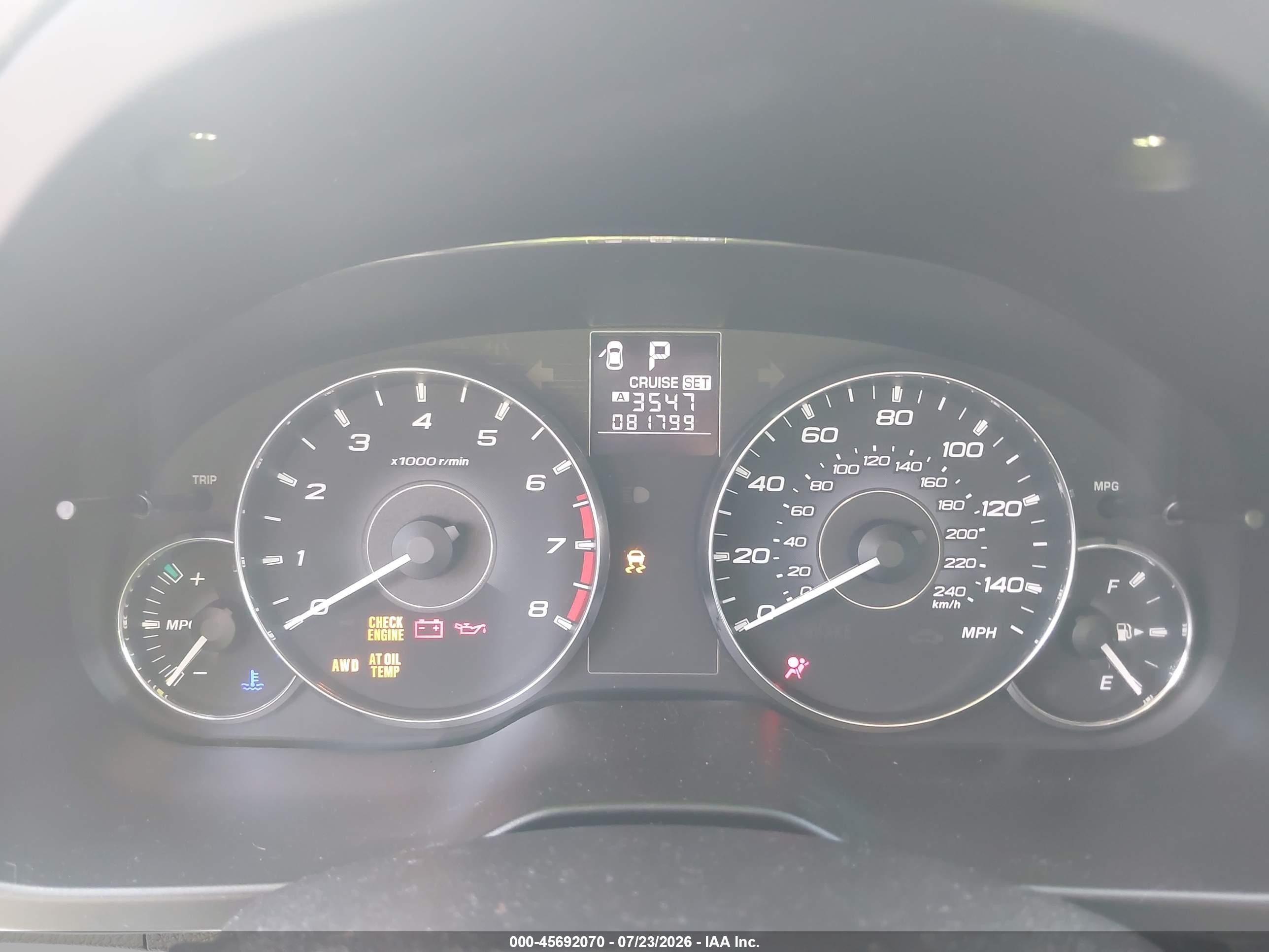 2012 Subaru Outback 2.5i Silver vin: 4S4BRBAC3C3286248