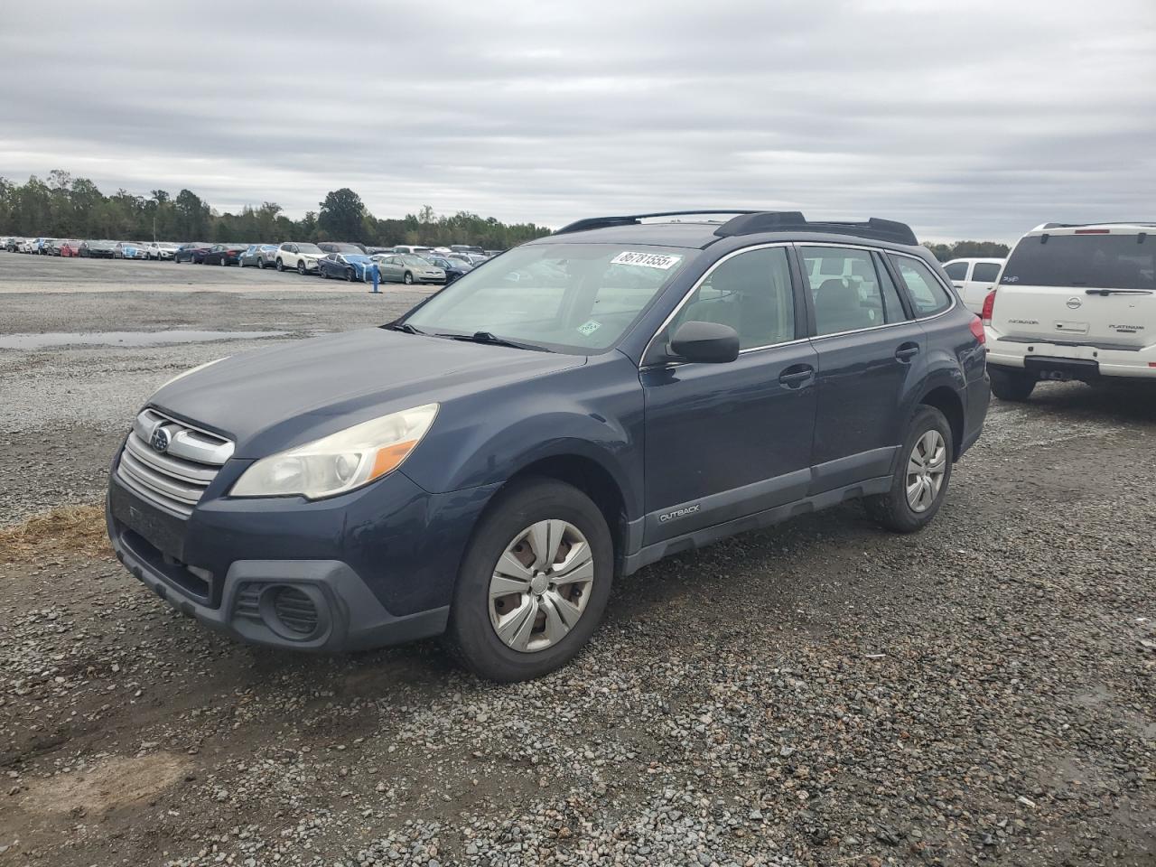 2013 Subaru Outback Blue vin: 4S4BRBAC3D3255860