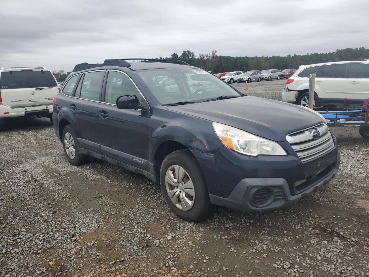 2013 Subaru Outback Blue vin: 4S4BRBAC3D3255860