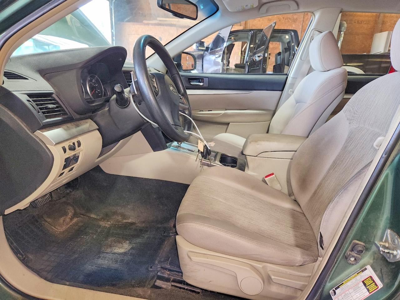 2013 Subaru Outback 2.5i Green vin: 4S4BRBAC3D3309433