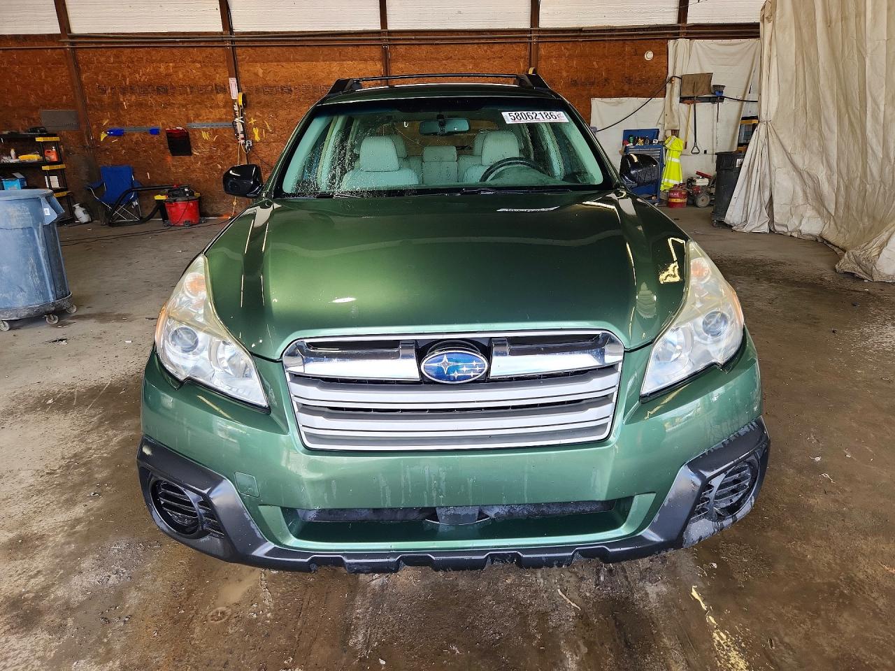 2013 Subaru Outback 2.5i Green vin: 4S4BRBAC3D3309433