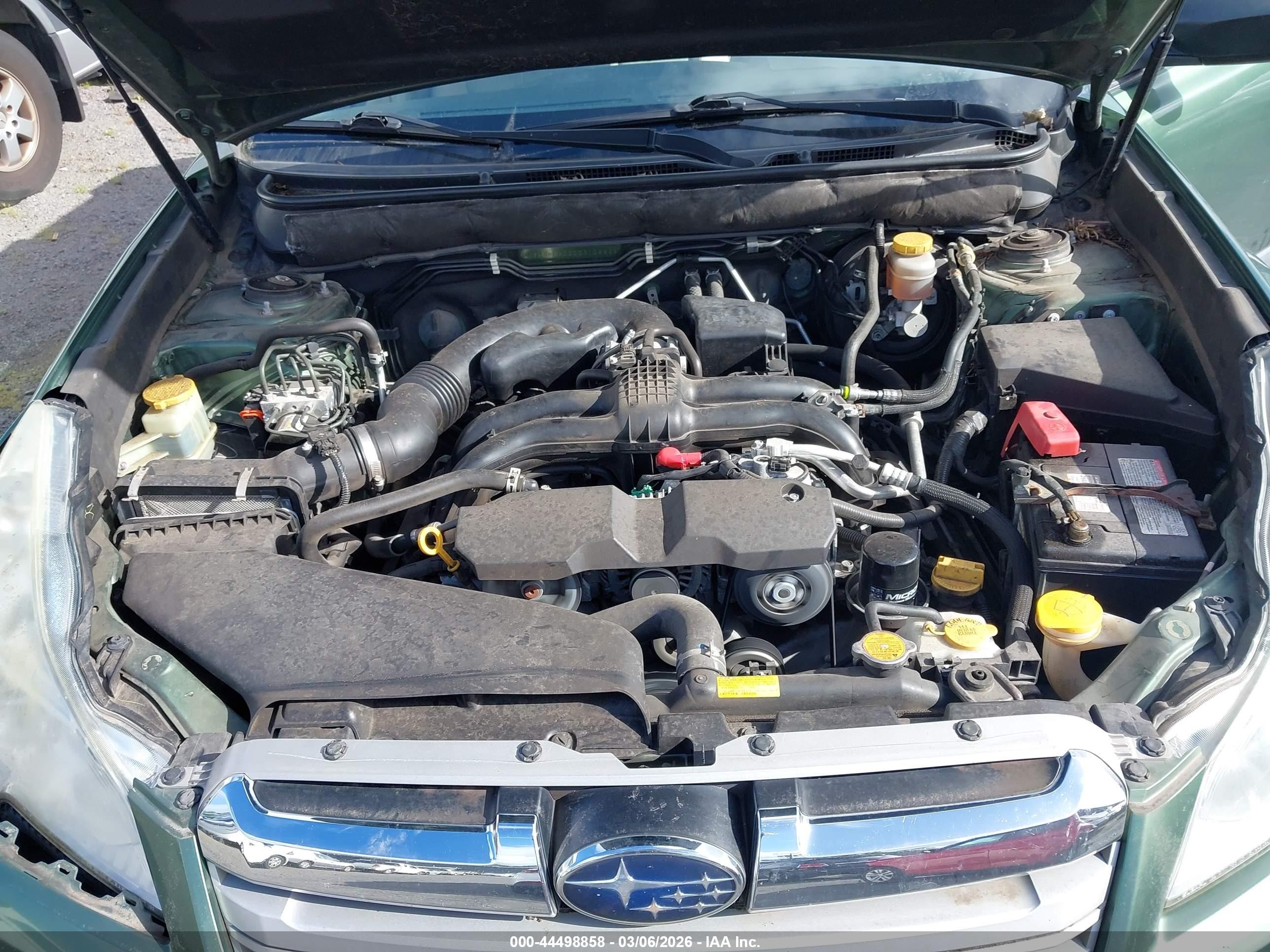 2013 Subaru Outback 2.5i Green vin: 4S4BRBAC3D3310663