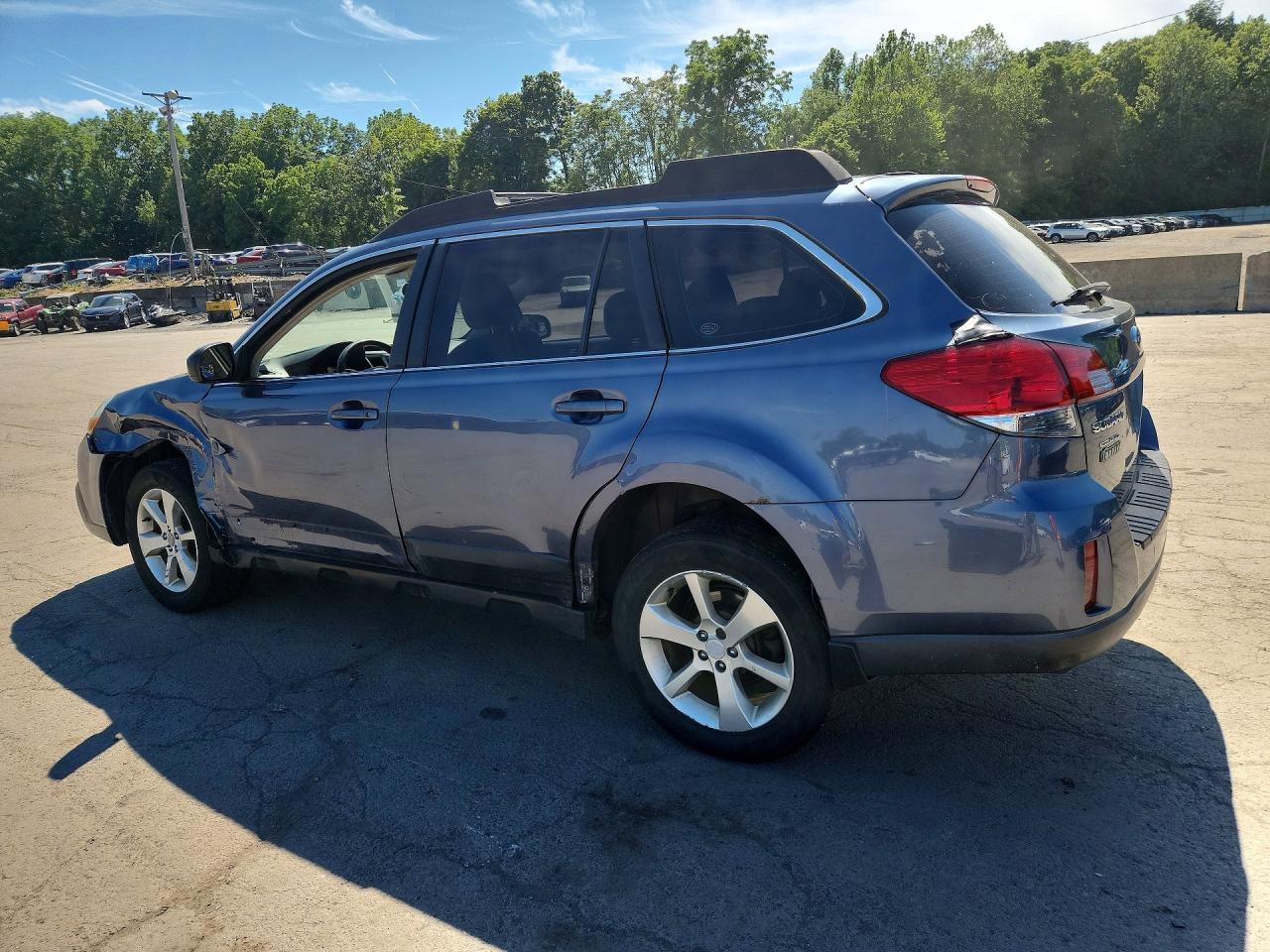2014 Subaru Outback 2.5i Blue vin: 4S4BRBAC3E3266715