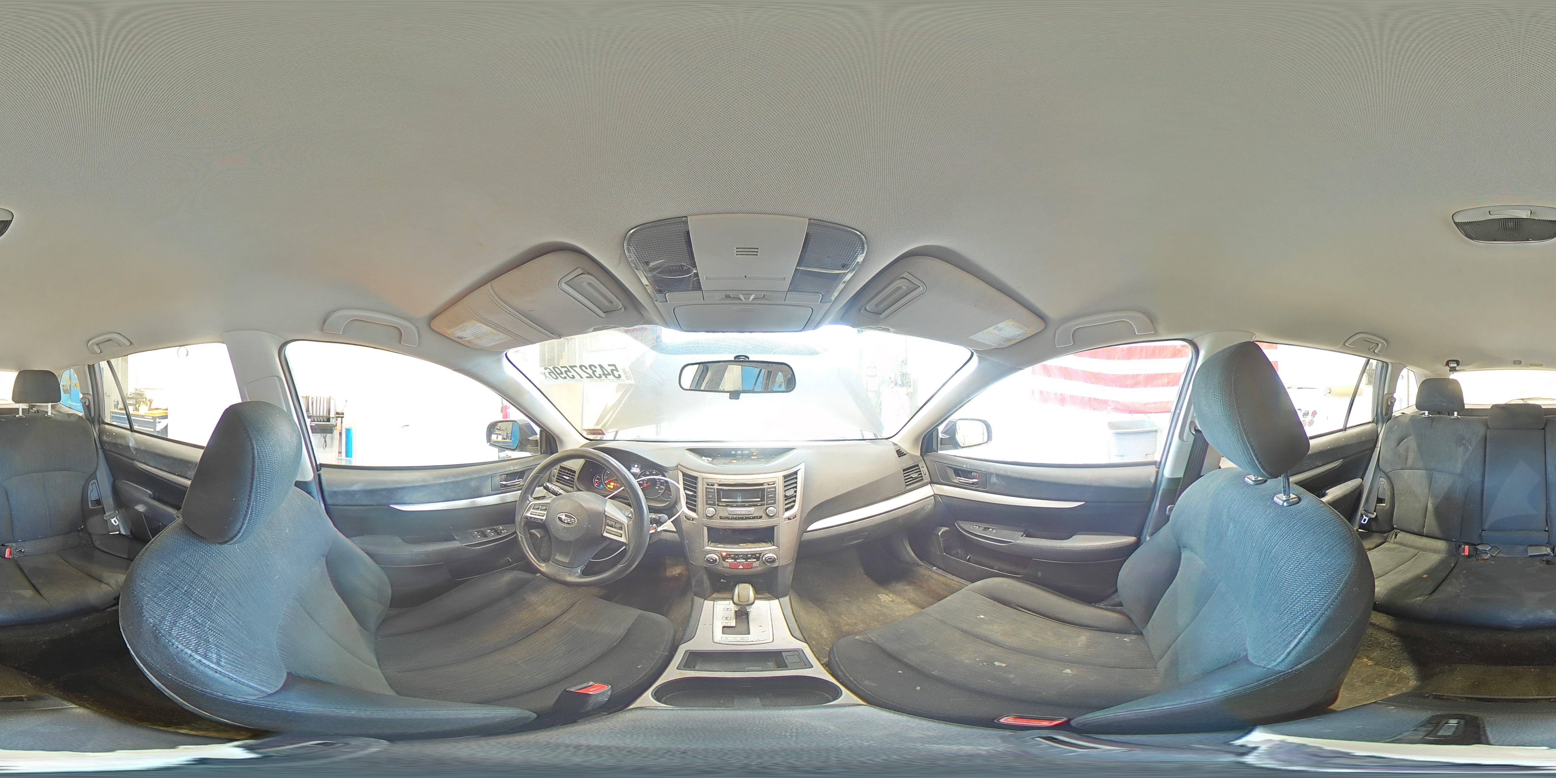2014 Subaru Outback 2.5i Blue vin: 4S4BRBAC3E3303195