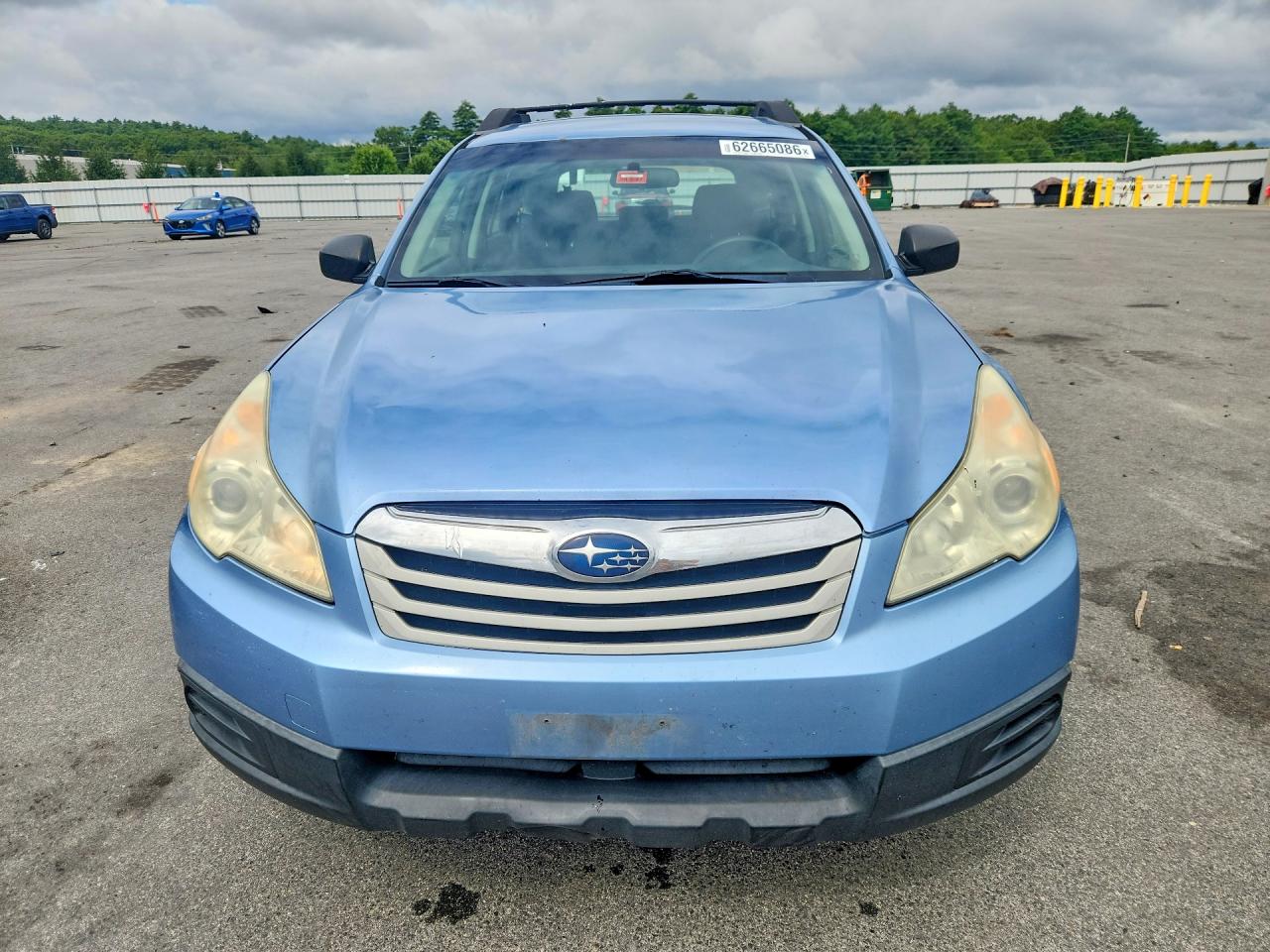2011 Subaru Outback 2.5i Blue vin: 4S4BRBAC4B1375661