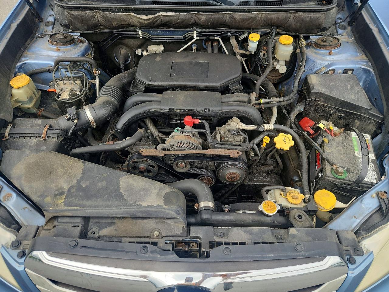 2011 Subaru Outback 2.5i Blue vin: 4S4BRBAC4B1375661