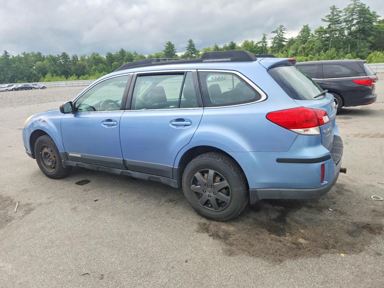 2011 Subaru Outback 2.5i Blue vin: 4S4BRBAC4B1375661