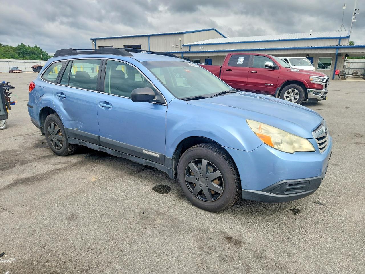 2011 Subaru Outback 2.5i Blue vin: 4S4BRBAC4B1375661
