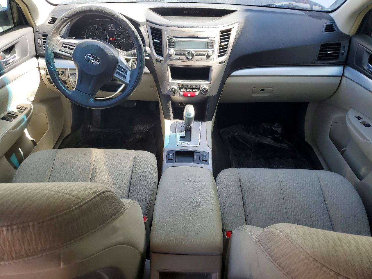 2012 Subaru Outback 2.5i Белый vin: 4S4BRBAC4C3260631
