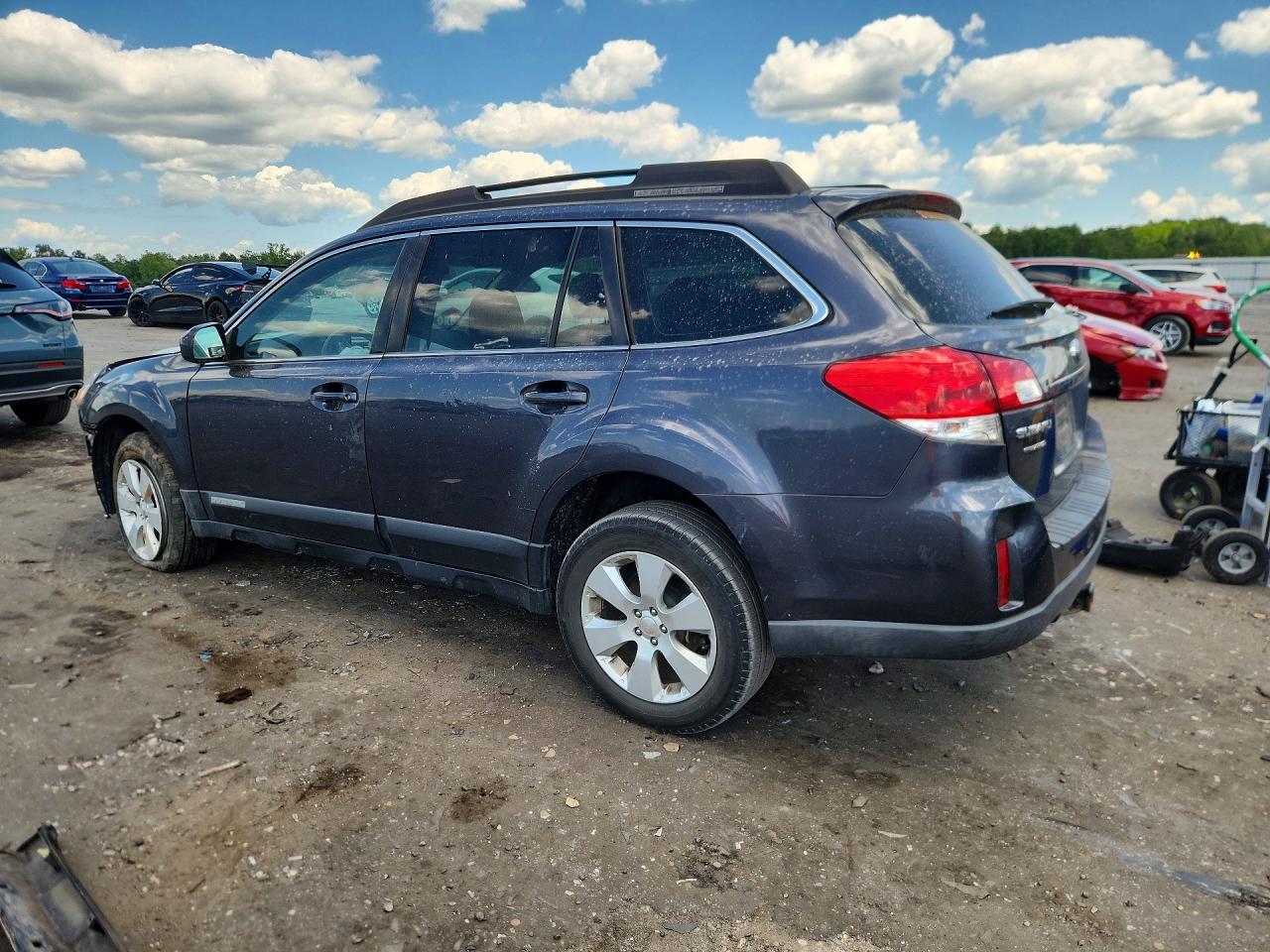 2012 Subaru Outback 2.5i Black vin: 4S4BRBAC4C3288154