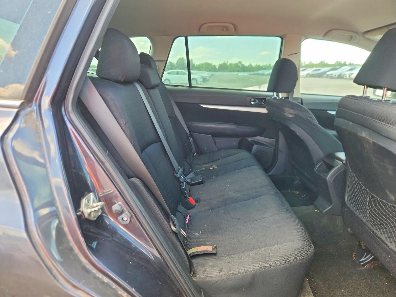 2012 Subaru Outback 2.5i Black vin: 4S4BRBAC4C3288154