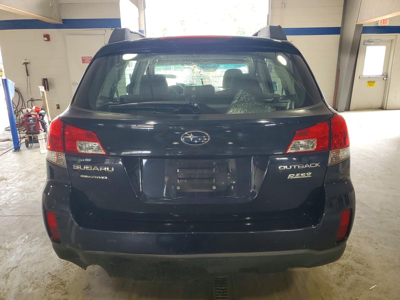 2012 Subaru Outback 2.5i Blue vin: 4S4BRBAC4C3299347