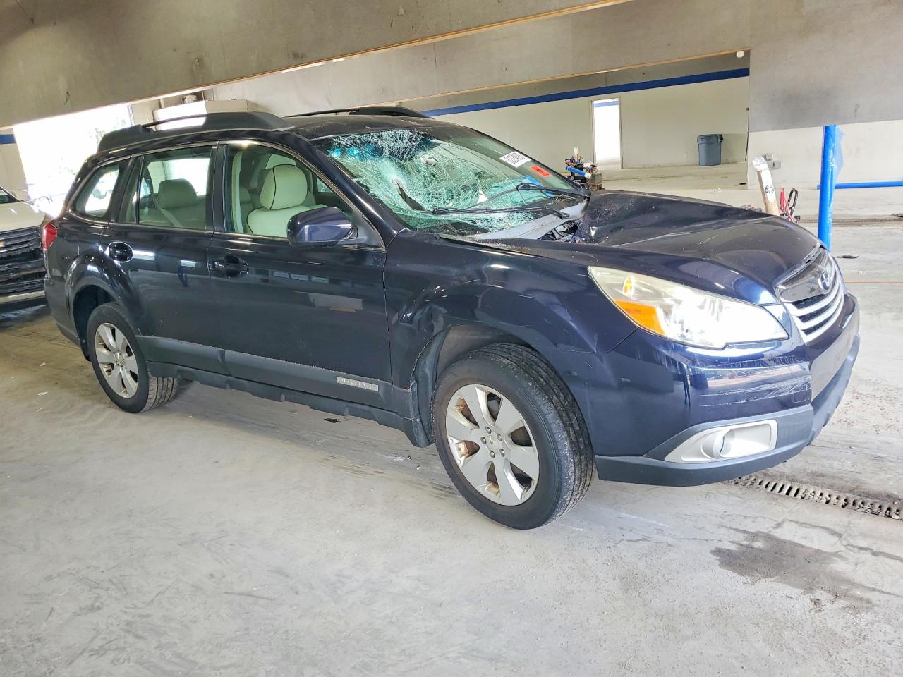 2012 Subaru Outback 2.5i Blue vin: 4S4BRBAC4C3299347