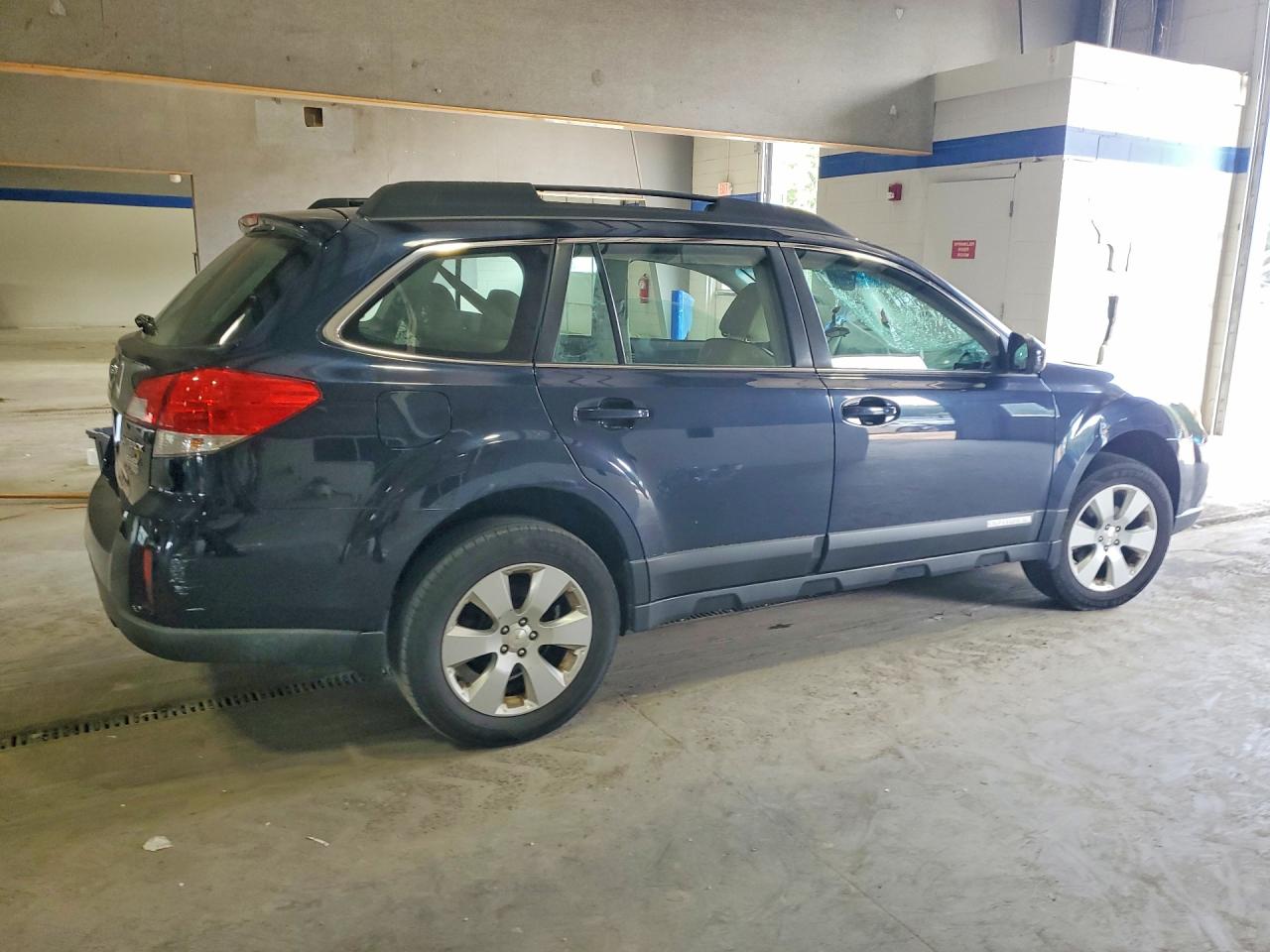 2012 Subaru Outback 2.5i Blue vin: 4S4BRBAC4C3299347