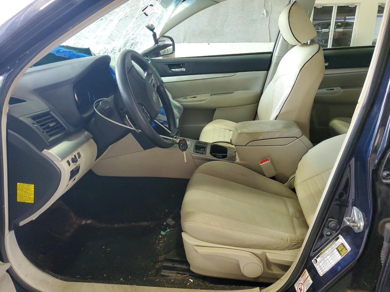 2012 Subaru Outback 2.5i Blue vin: 4S4BRBAC4C3299347