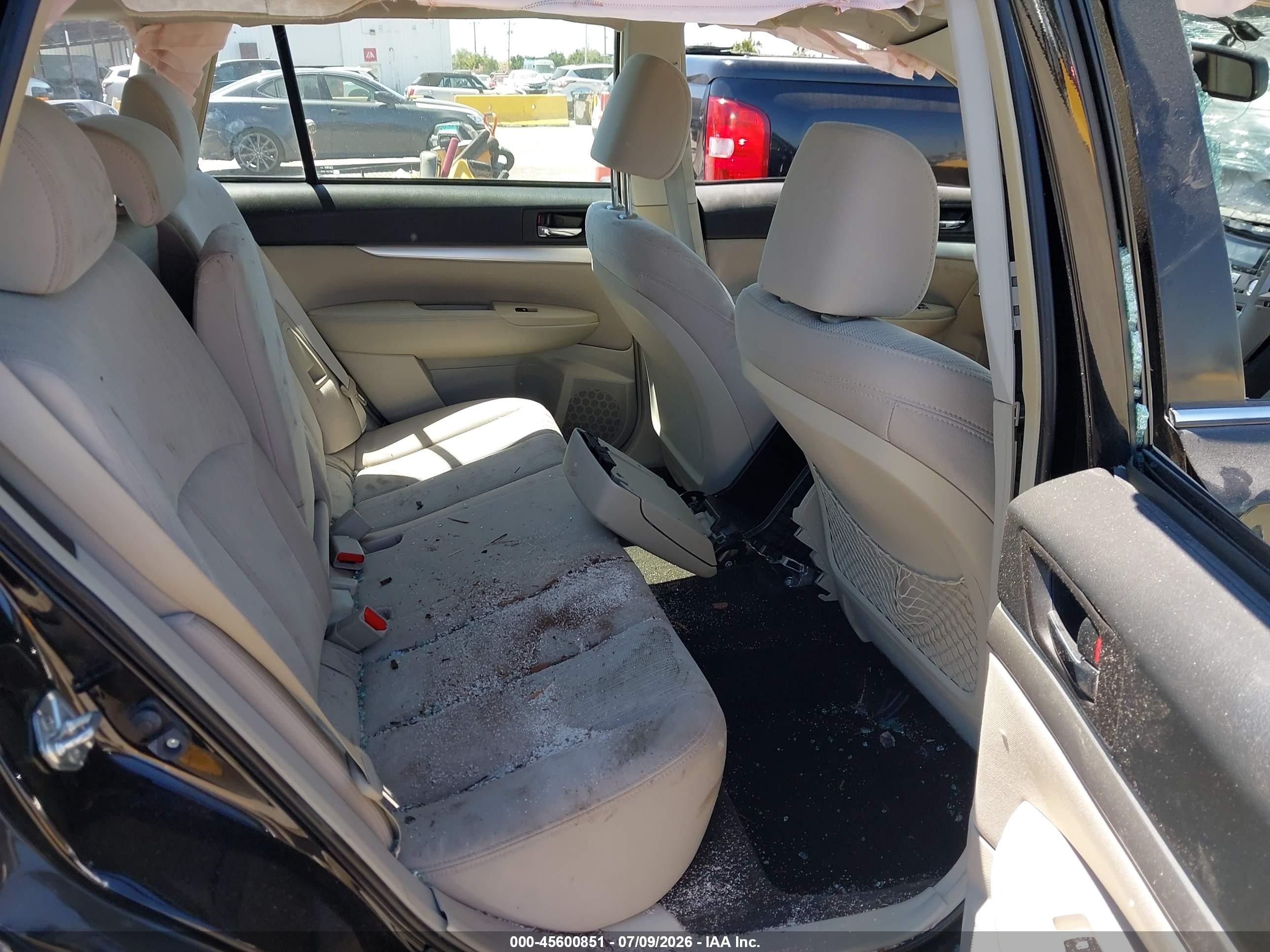 2013 Subaru Outback 2.5i Черный vin: 4S4BRBAC4D3300515
