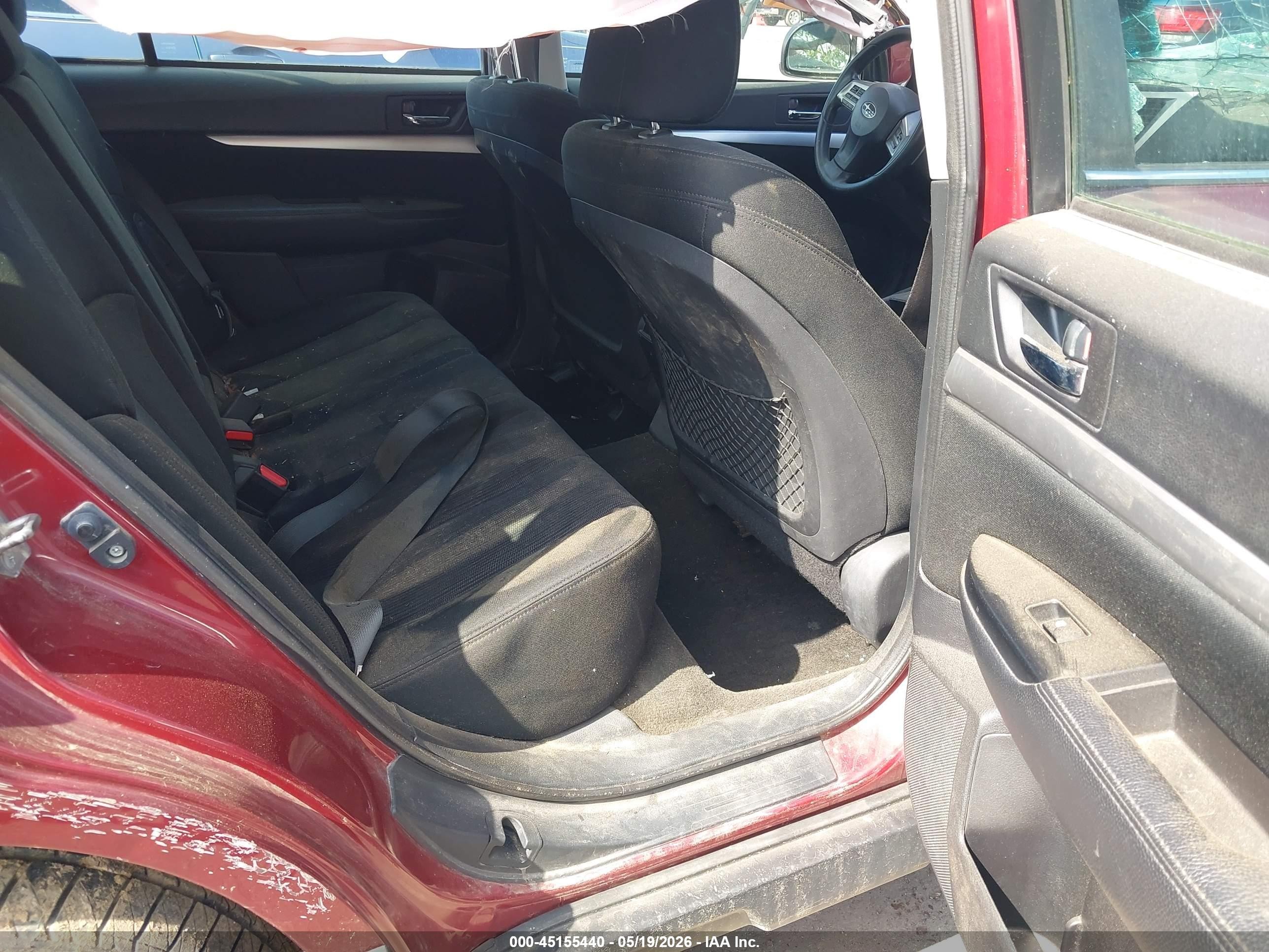 2014 Subaru Outback 2.5i Красный vin: 4S4BRBAC4E3303089