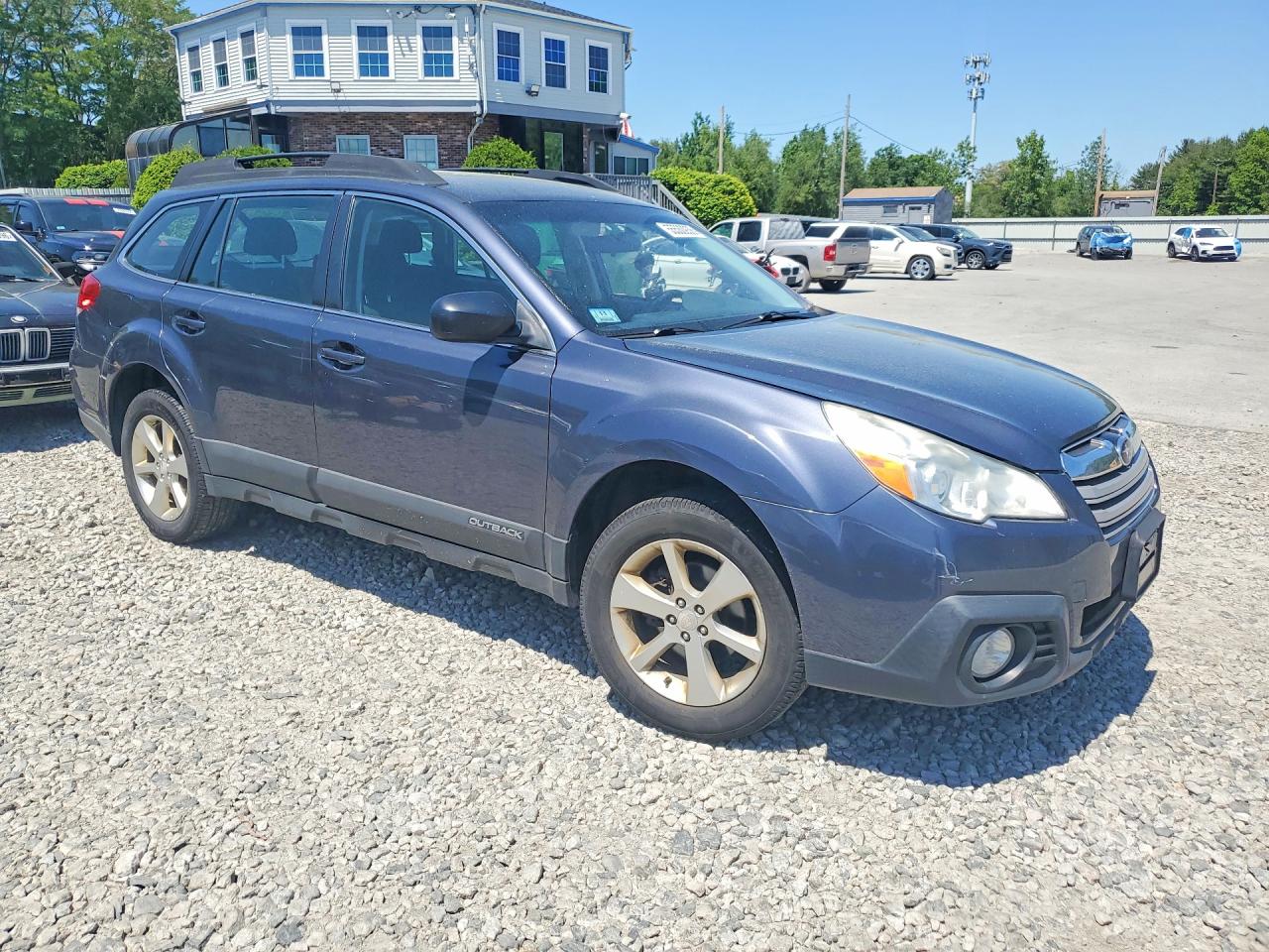 2014 Subaru Outback 2.5i Blue vin: 4S4BRBAC5E3263234