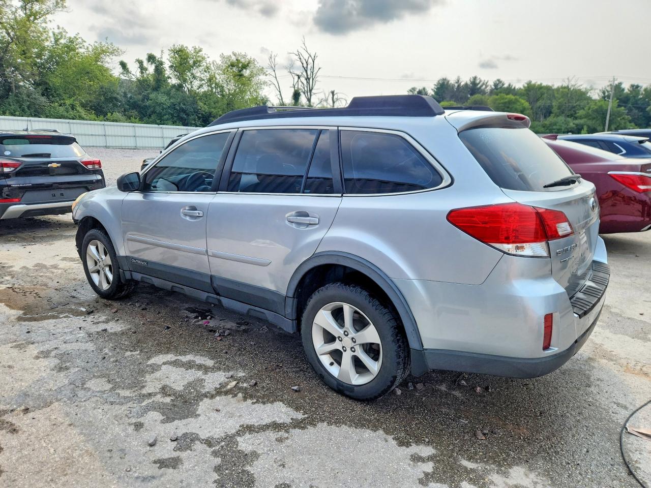 2014 Subaru Outback 2.5i Gray vin: 4S4BRBAC5E3277909