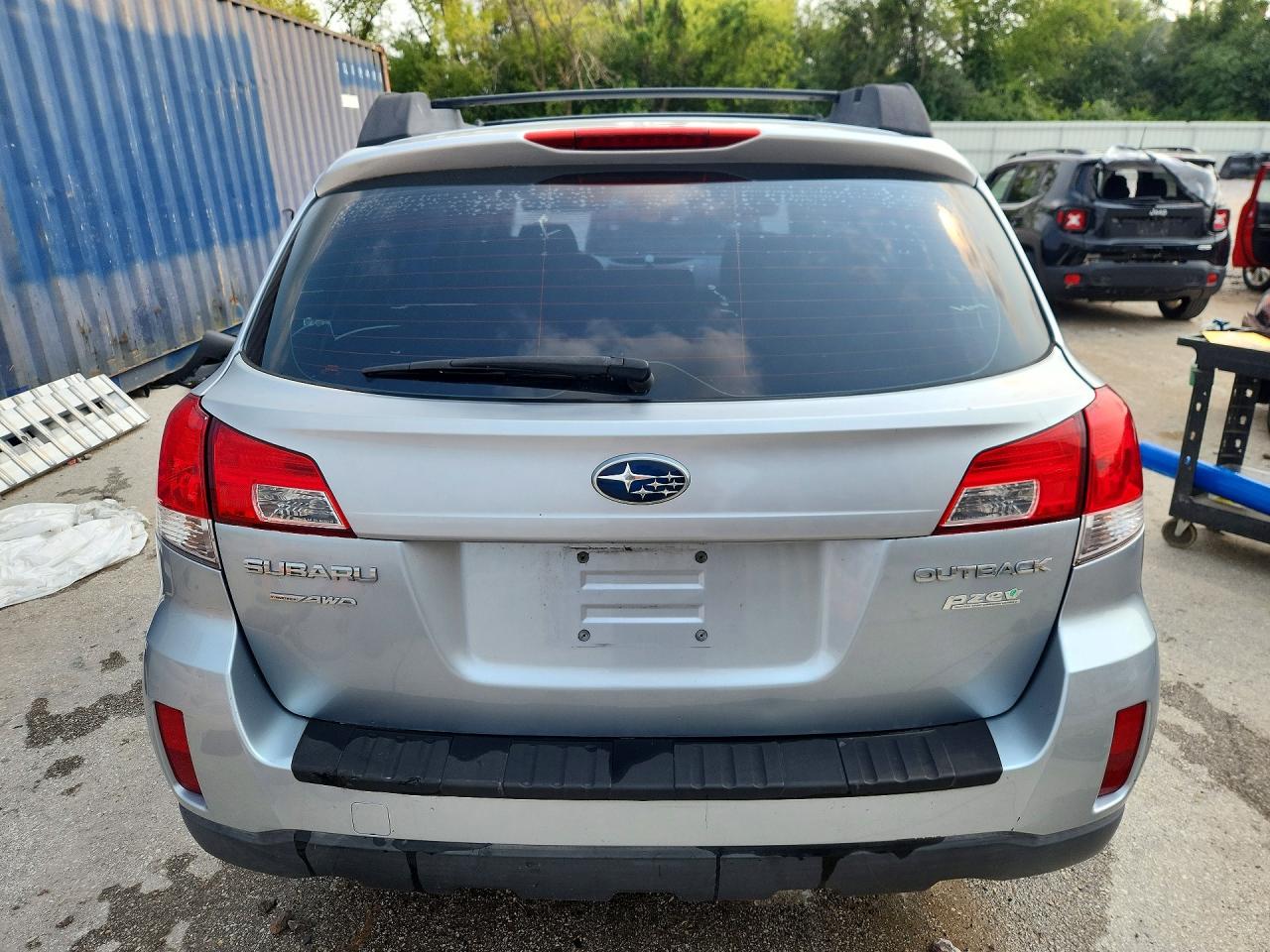 2014 Subaru Outback 2.5i Gray vin: 4S4BRBAC5E3277909