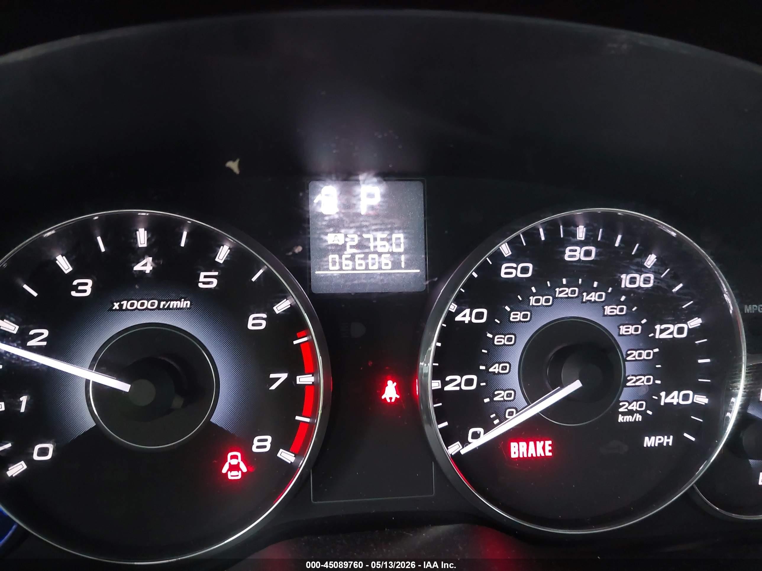 2011 Subaru Outback 2.5i Blue vin: 4S4BRBAC6B3326336