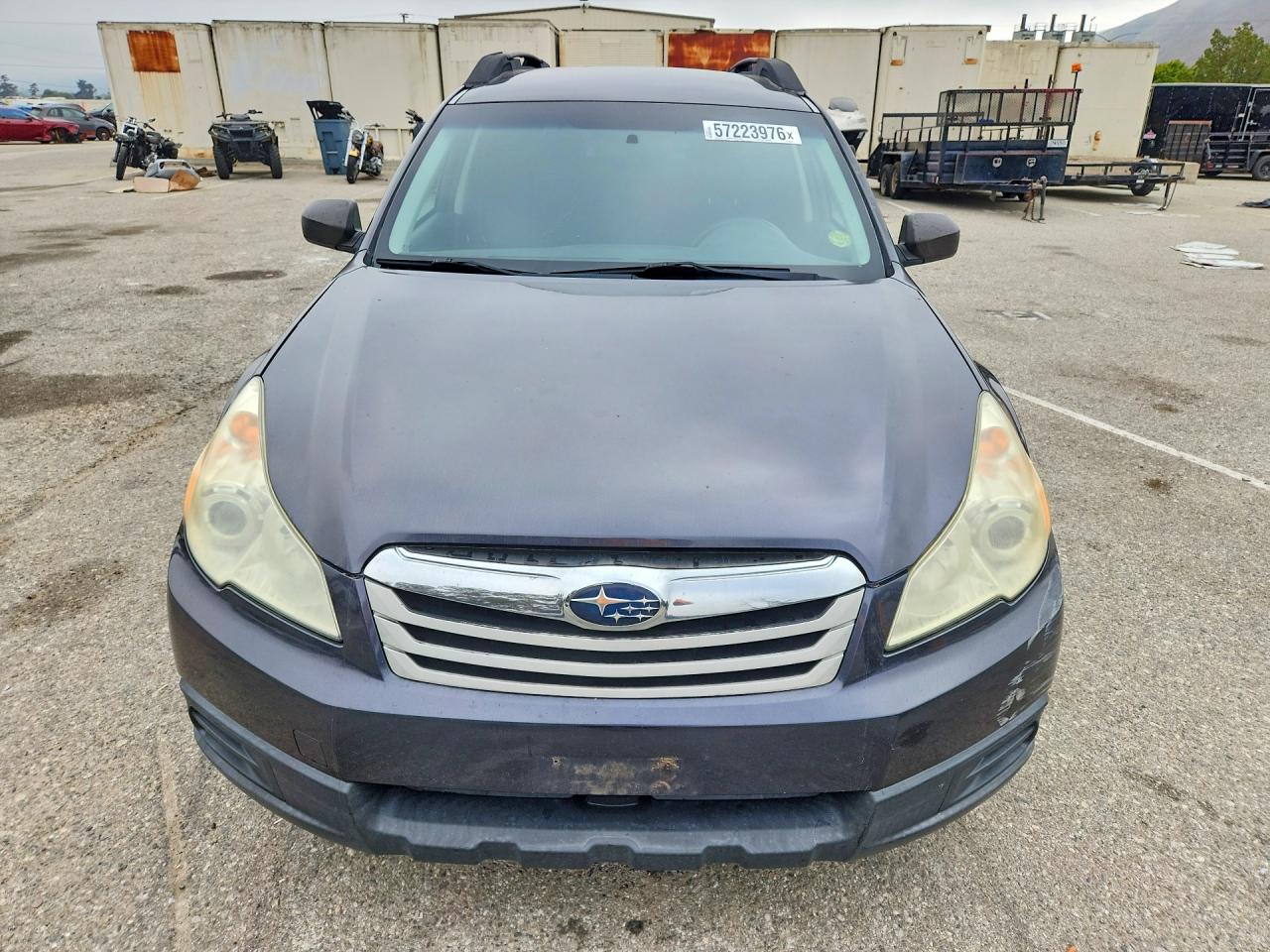 2011 Subaru Outback 2.5i Gray vin: 4S4BRBAC6B3388898