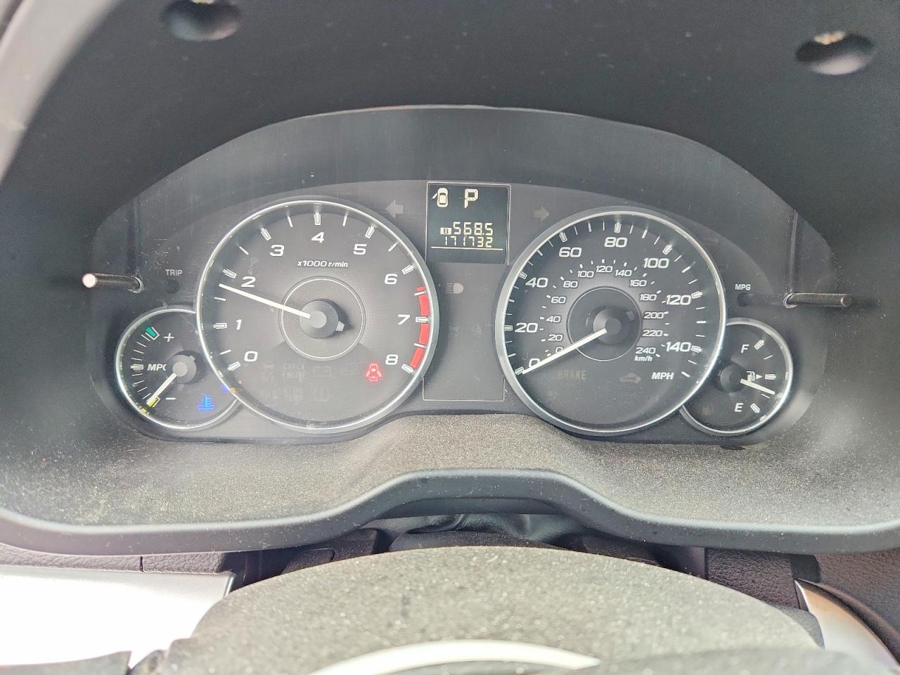 2011 Subaru Outback 2.5i Gray vin: 4S4BRBAC6B3388898