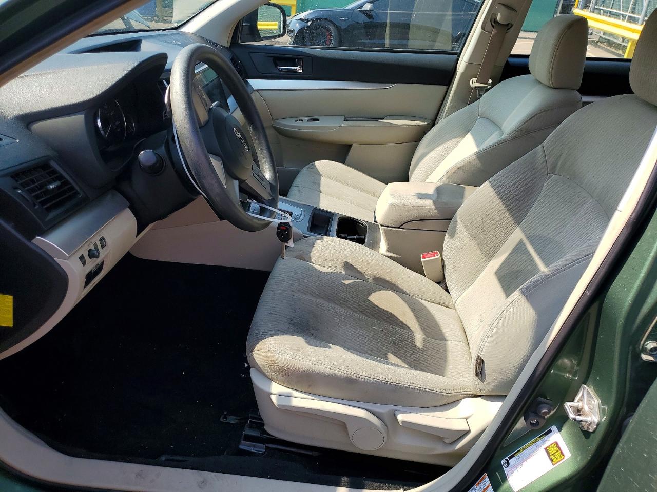 2011 Subaru Outback 2.5i Зеленый vin: 4S4BRBAC6B3406252