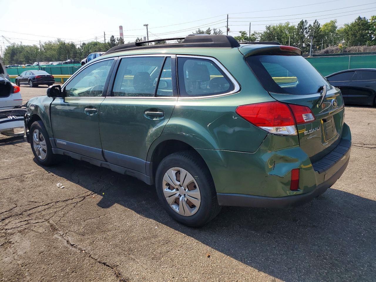 2011 Subaru Outback 2.5i Зеленый vin: 4S4BRBAC6B3406252