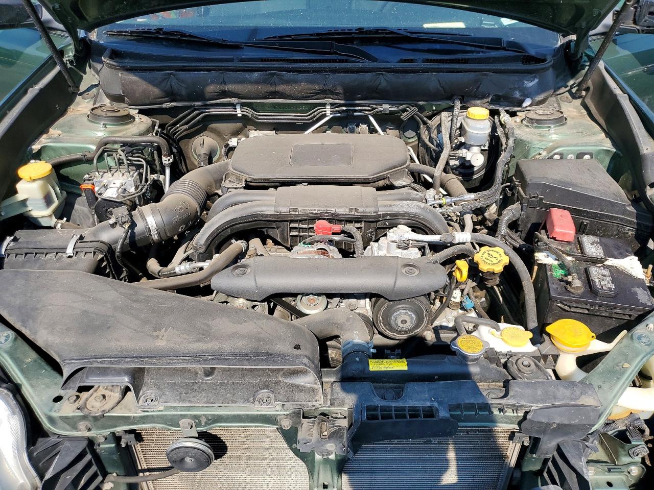 2011 Subaru Outback 2.5i Зеленый vin: 4S4BRBAC6B3406252