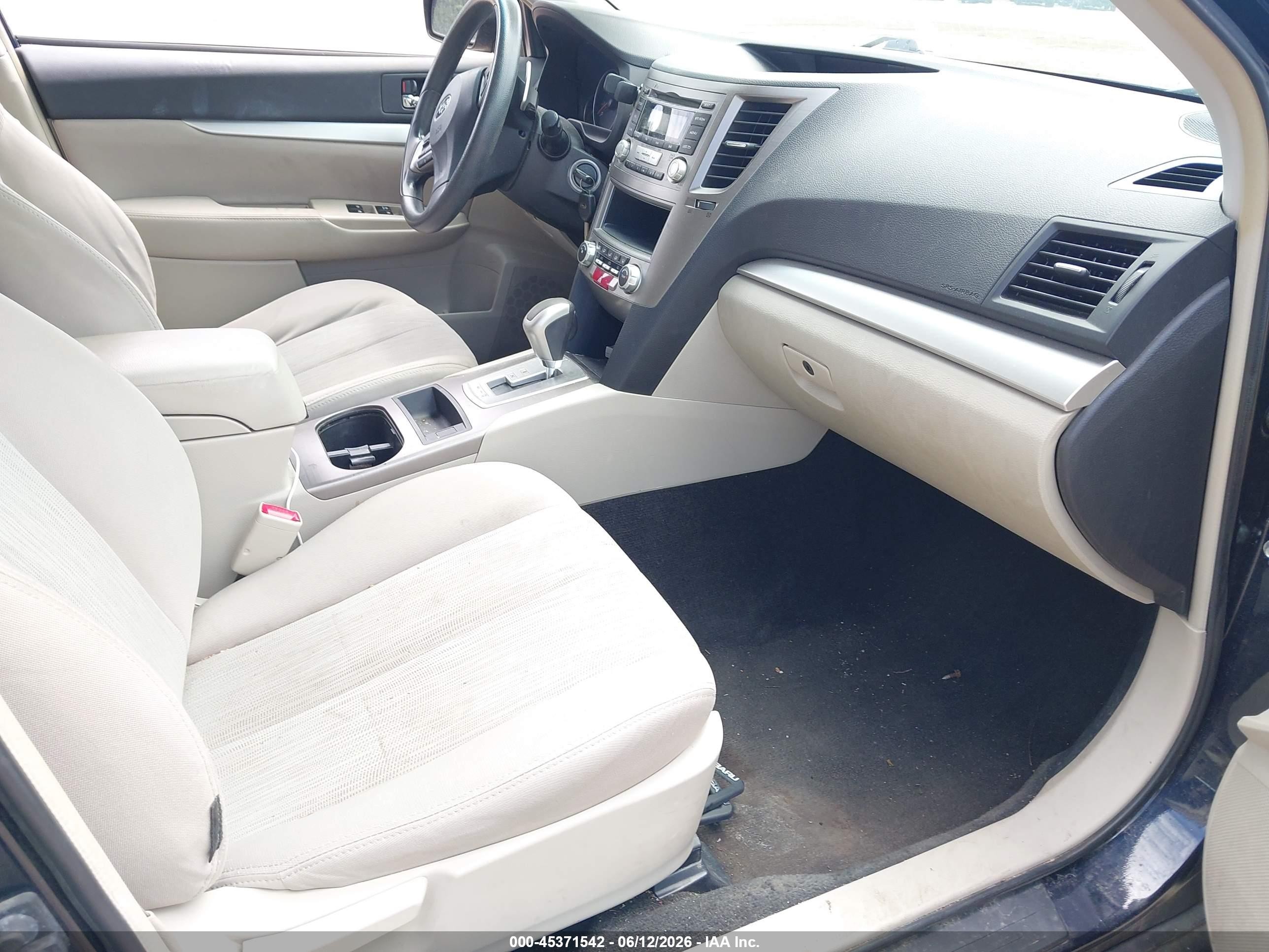 2013 Subaru Outback 2.5i Dark Blue vin: 4S4BRBAC6D3245212