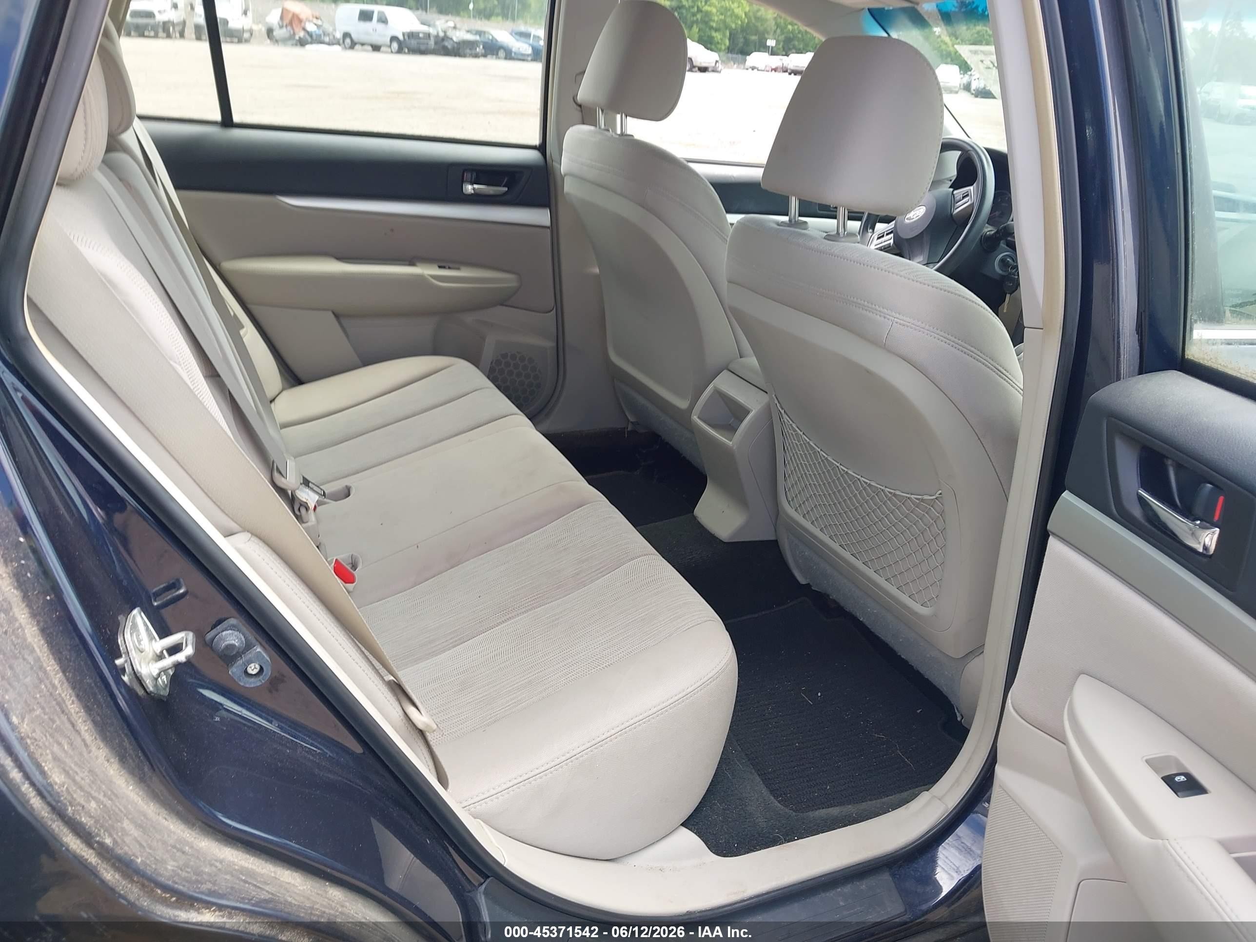 2013 Subaru Outback 2.5i Dark Blue vin: 4S4BRBAC6D3245212