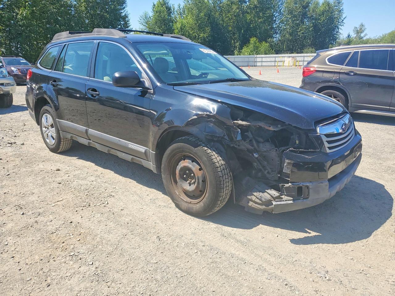 2010 Subaru Outback 2.5i Black vin: 4S4BRBAC7A3381246