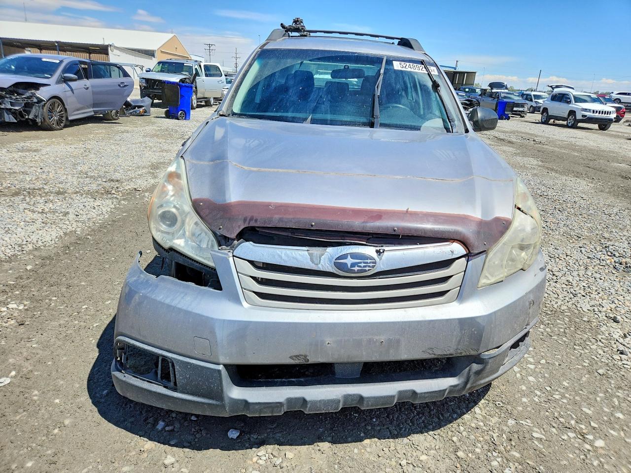 2011 Subaru Outback Silver vin: 4S4BRBAC7B3404221