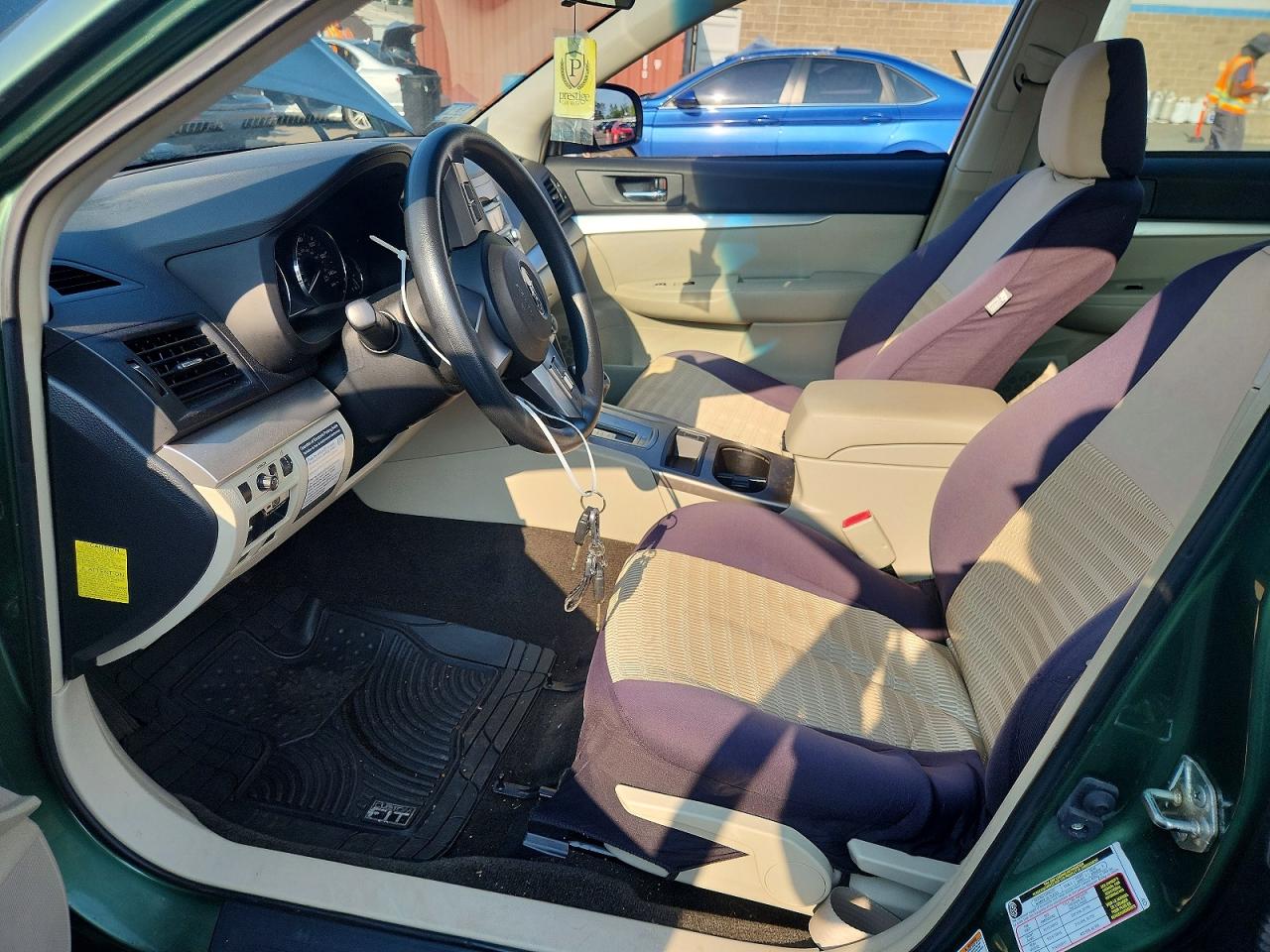 2011 Subaru Outback 2.5i Зеленый vin: 4S4BRBAC7B3433802