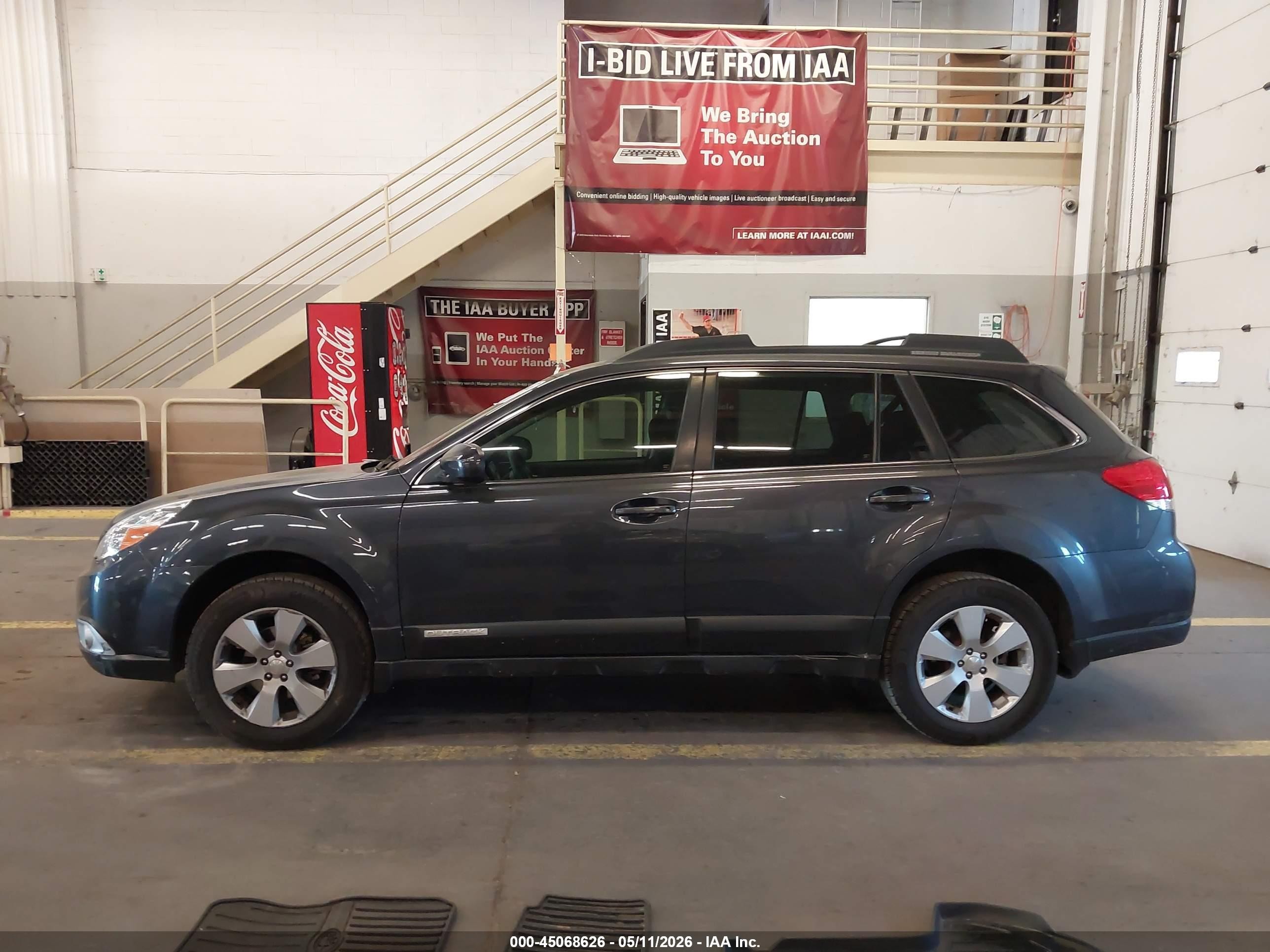 2012 Subaru Outback 2.5i Серый vin: 4S4BRBAC7C3291176