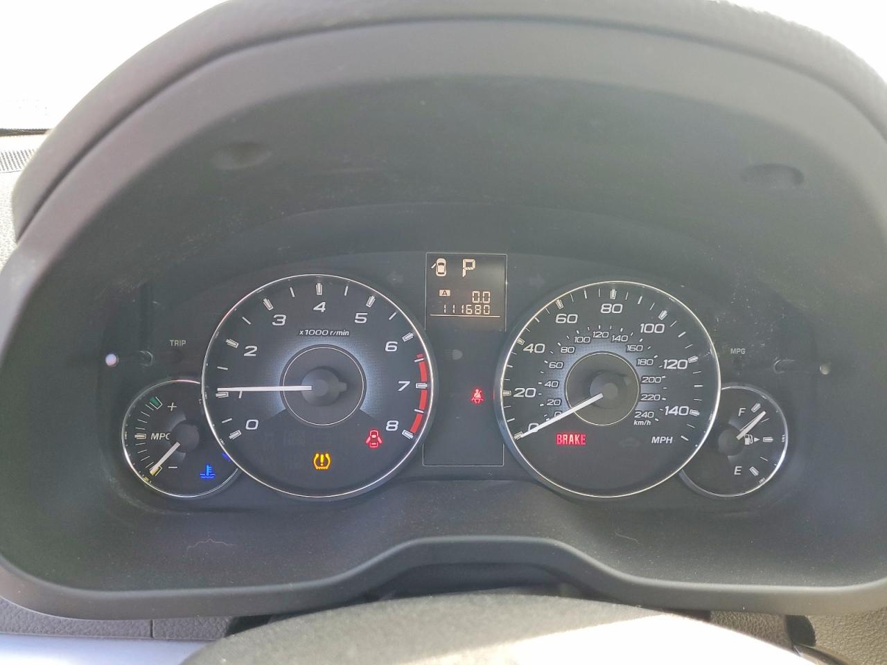 2010 Subaru Outback 2.5i White vin: 4S4BRBAC8A3369381