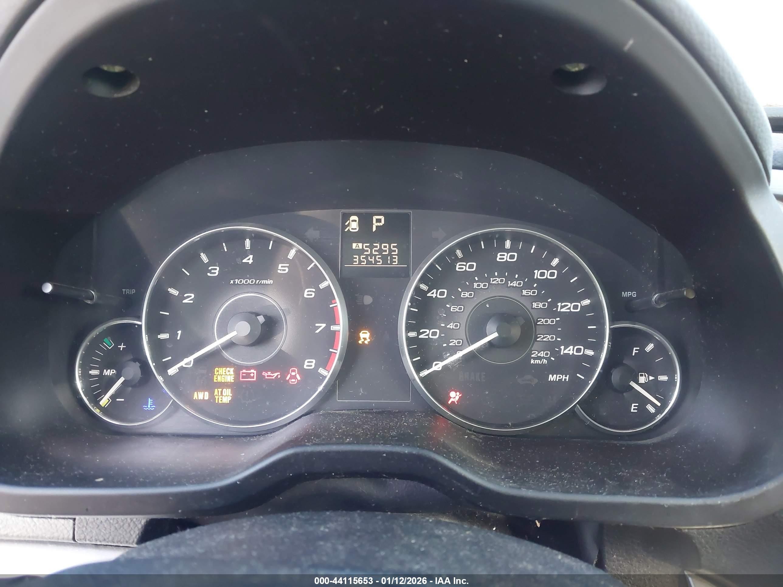 2011 Subaru Outback 2.5i Red vin: 4S4BRBAC8B3341775
