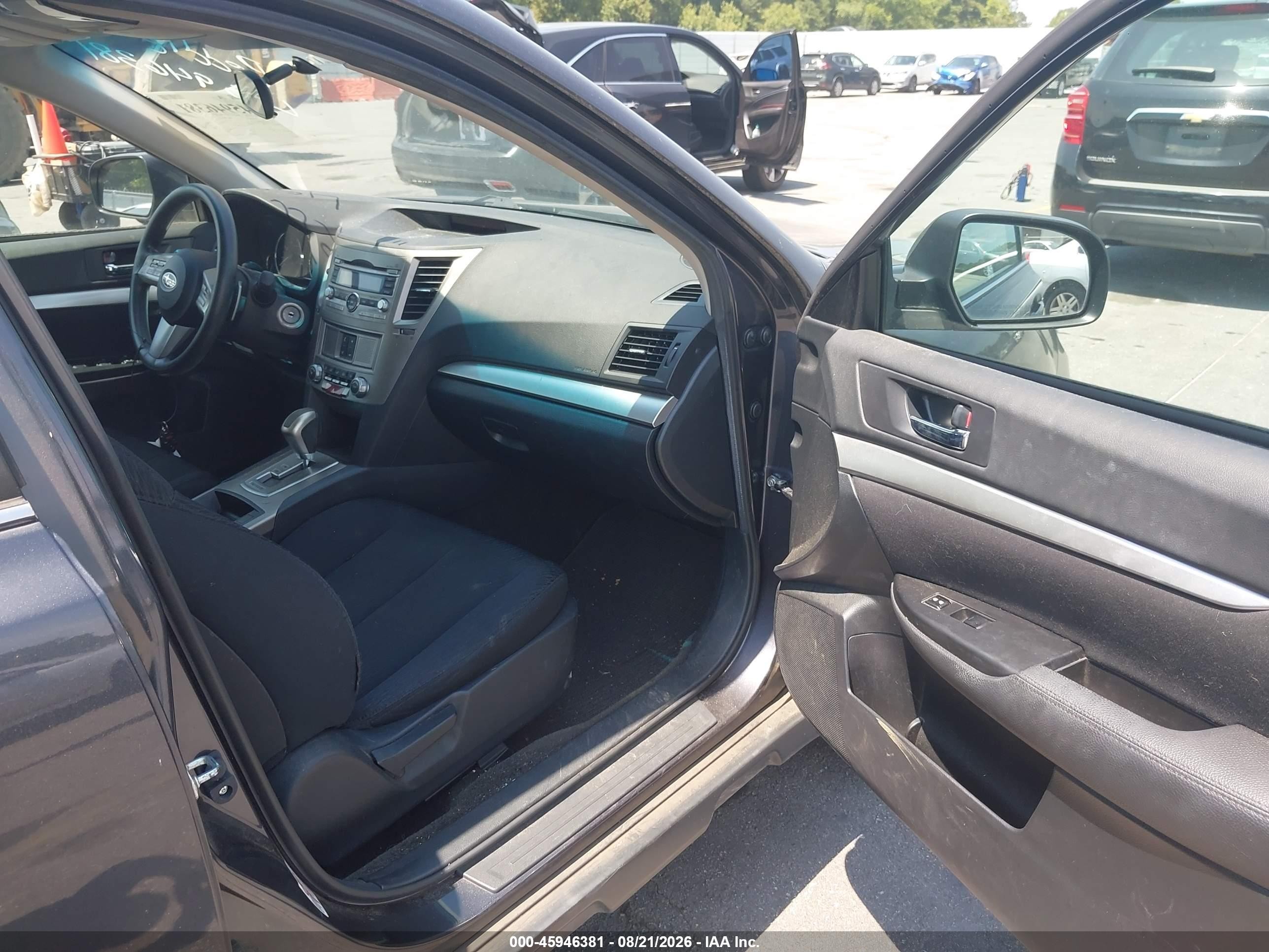 2011 Subaru Outback 2.5i Light Blue vin: 4S4BRBAC8B3413395