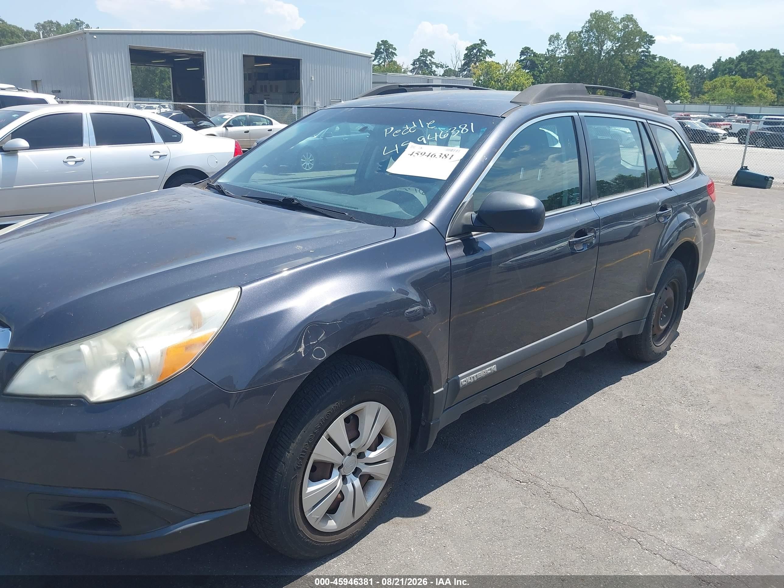 2011 Subaru Outback 2.5i Light Blue vin: 4S4BRBAC8B3413395