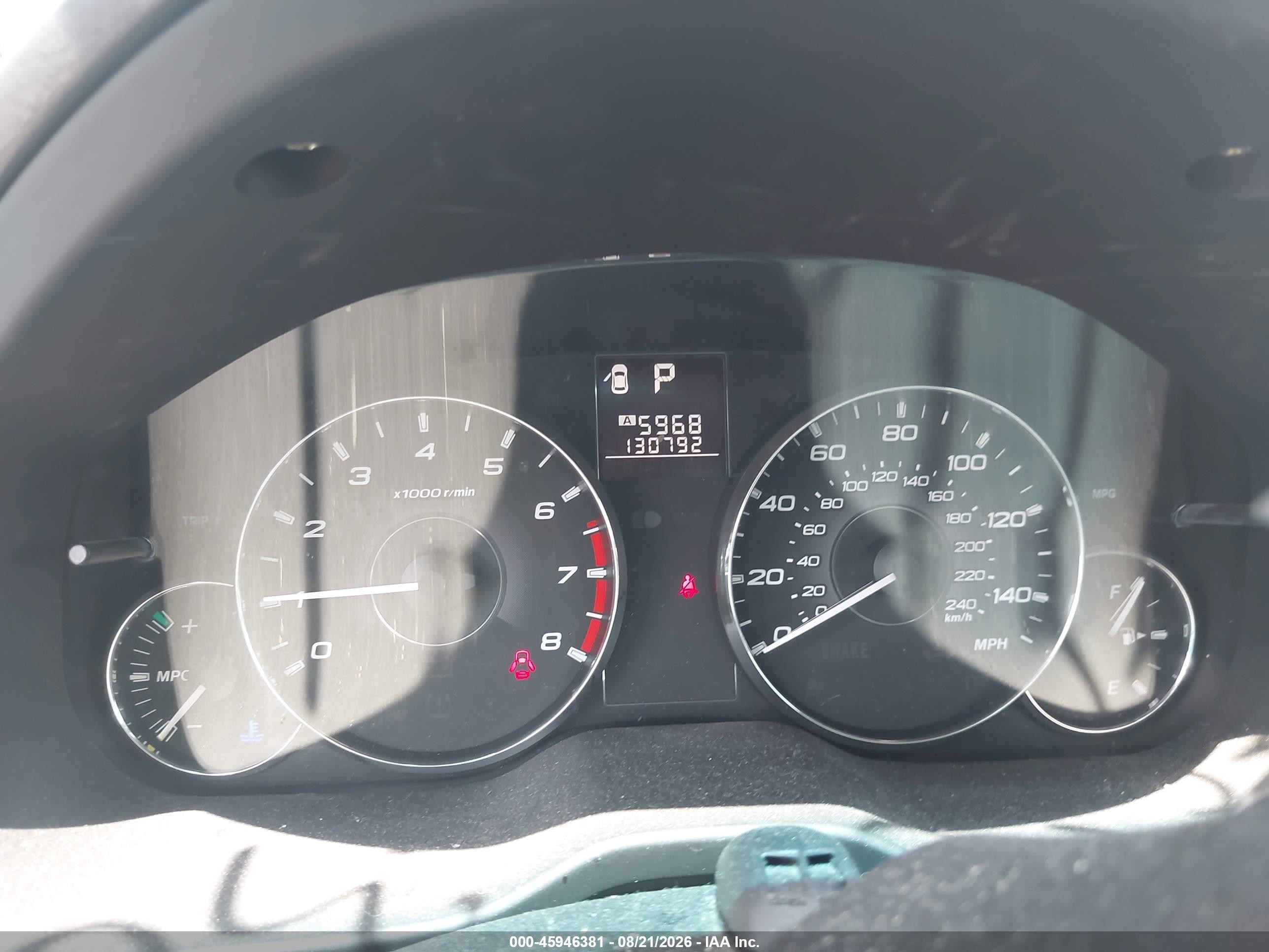 2011 Subaru Outback 2.5i Light Blue vin: 4S4BRBAC8B3413395
