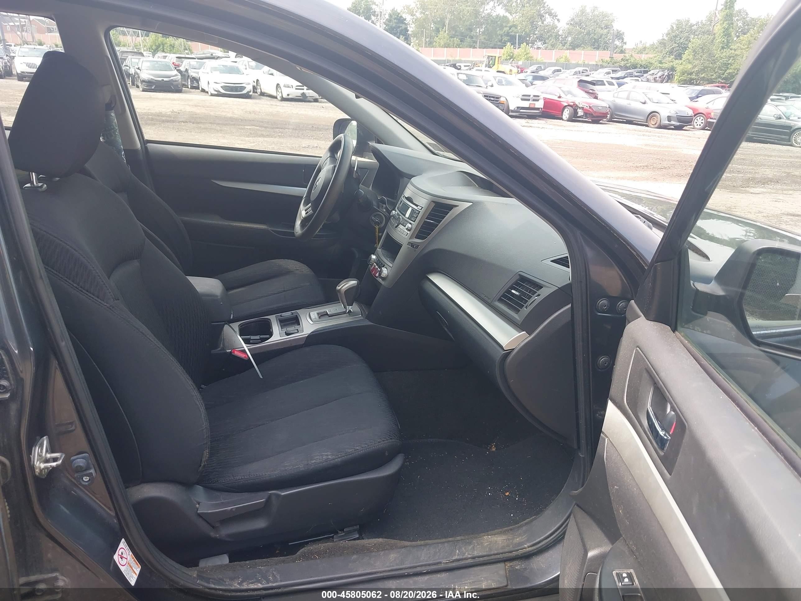 2012 Subaru Outback 2.5i Gray vin: 4S4BRBAC8C3269378